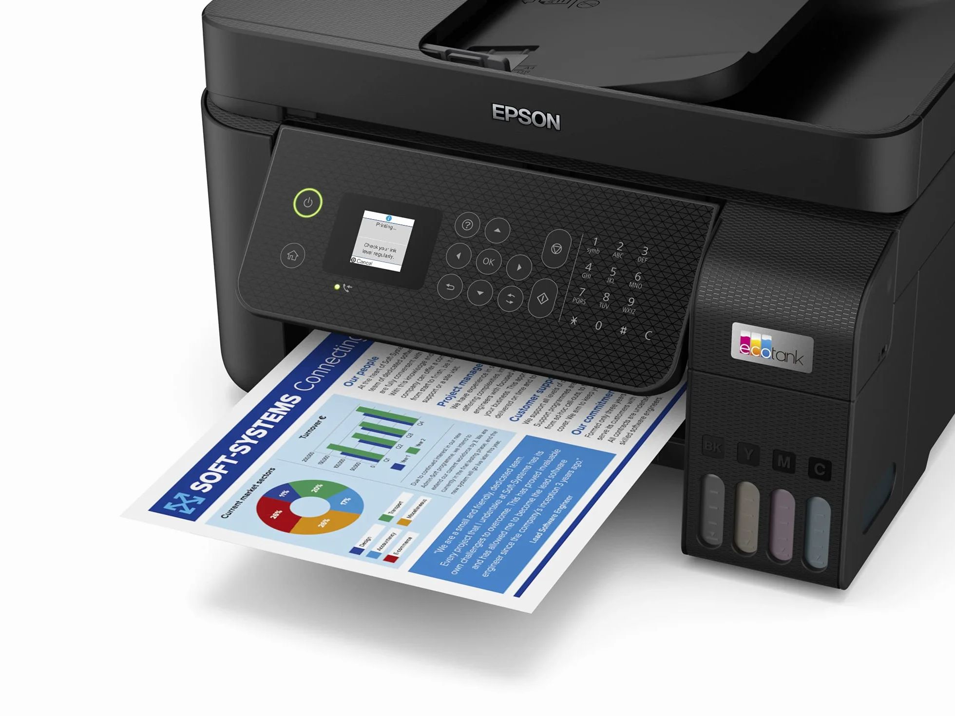 Epson EcoTank ET-4800 Atramentowa A4 5760 x 1440 DPI 33 stron/min Wi-Fi