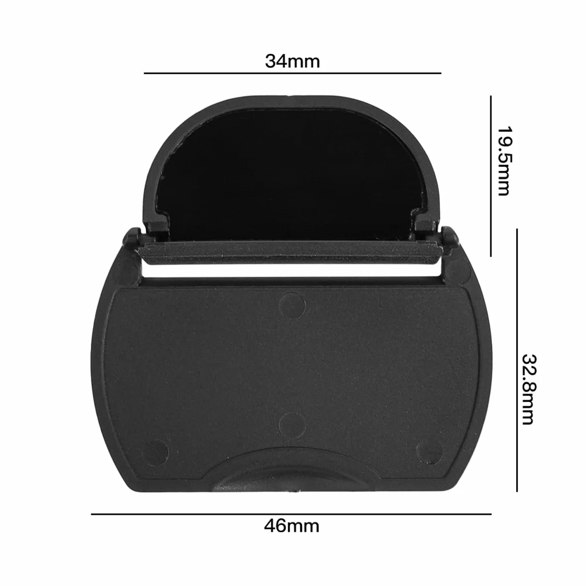 2 Pack Webcam Cover do kamery internetowej Logi-tech C1000e C920 C922 C930 Stream, osłona kamery zapewniająca prywatność i bezpieczeństwo, czarna