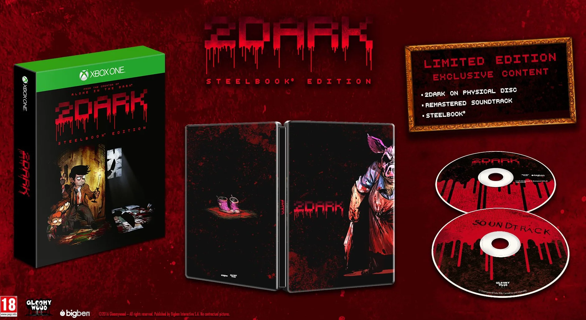2Dark Steelbook Edition Xbox One Game