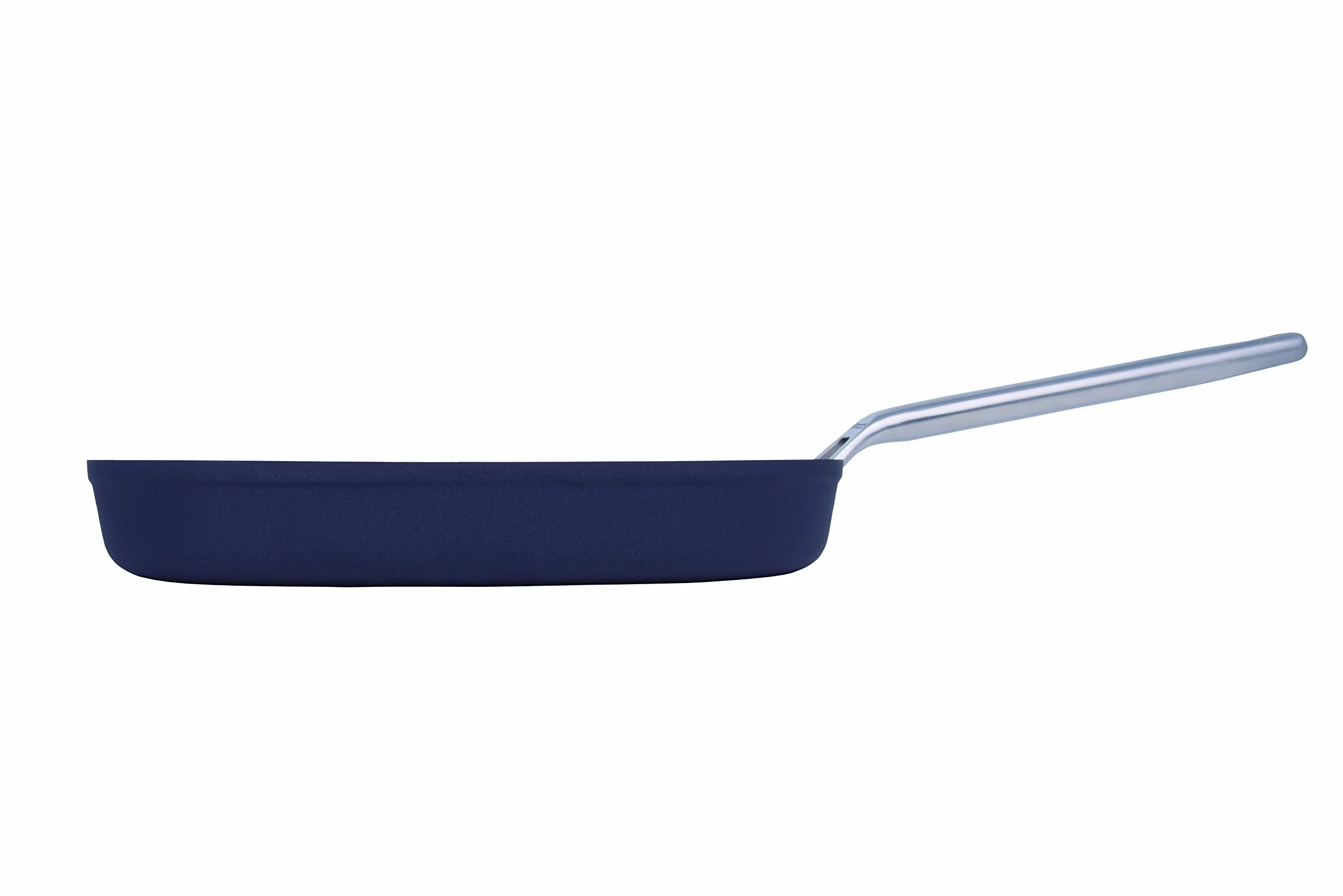 Arcos Seria Samoa | Patelnie Grill Non-stick 28x28 cm | Patelnia grillowa | Kute aluminium | Nadaje się do każdej kuchni | Anse ze stali nierdzewnej efekt zimny | Czarny | FULL INDUCTION