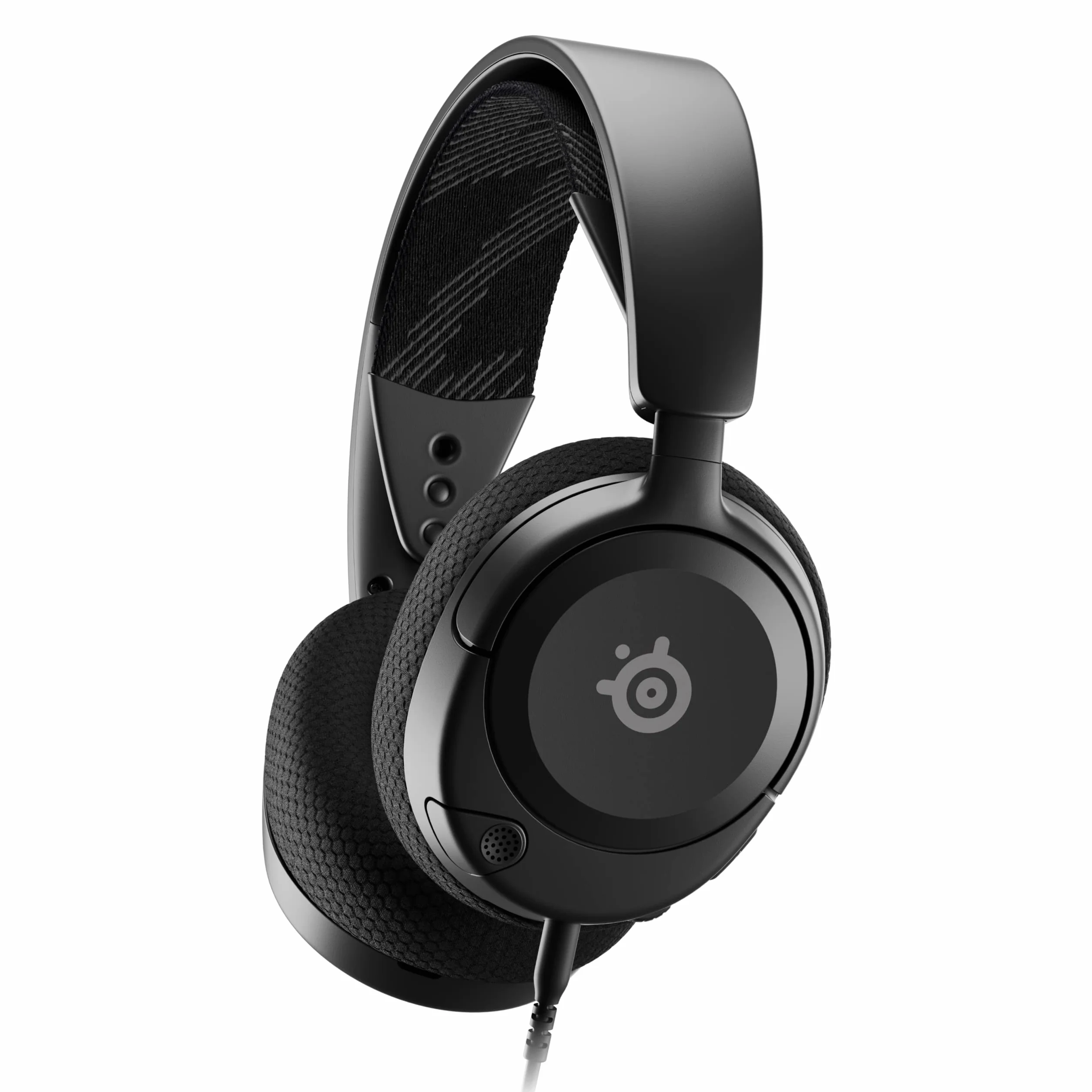 NOWY wielosystemowy zestaw słuchawkowy do gier SteelSeries Arctis Nova 1, sterowniki Hi-Fi - dźwięk przestrzenny 360°, wygodna konstrukcja, trwały, ultralekki, mikrofon z redukcją szumów, PC, PS5/PS4,