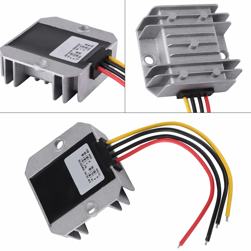 Przetwornica DC-DC 12V/24V do 5V 5A 25W przetwornica napięcia do zasilania samochodowego