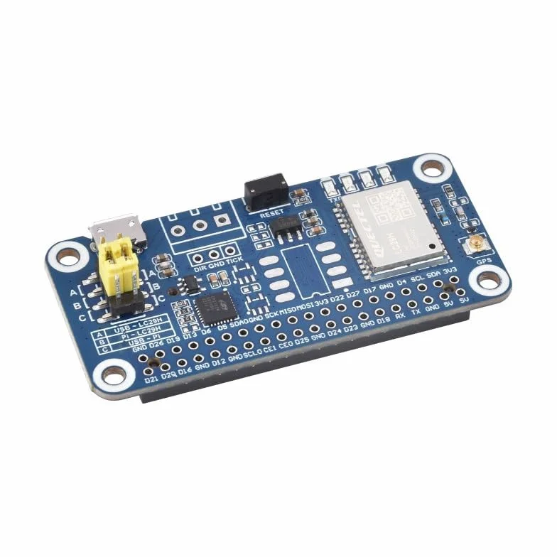 Dwupasmowy moduł GPS serii LC29H kompatybilny z dwuzakresową technologią pozycjonowania Raspberry Pi L1+L5 (BS) GPS/RTK HAT