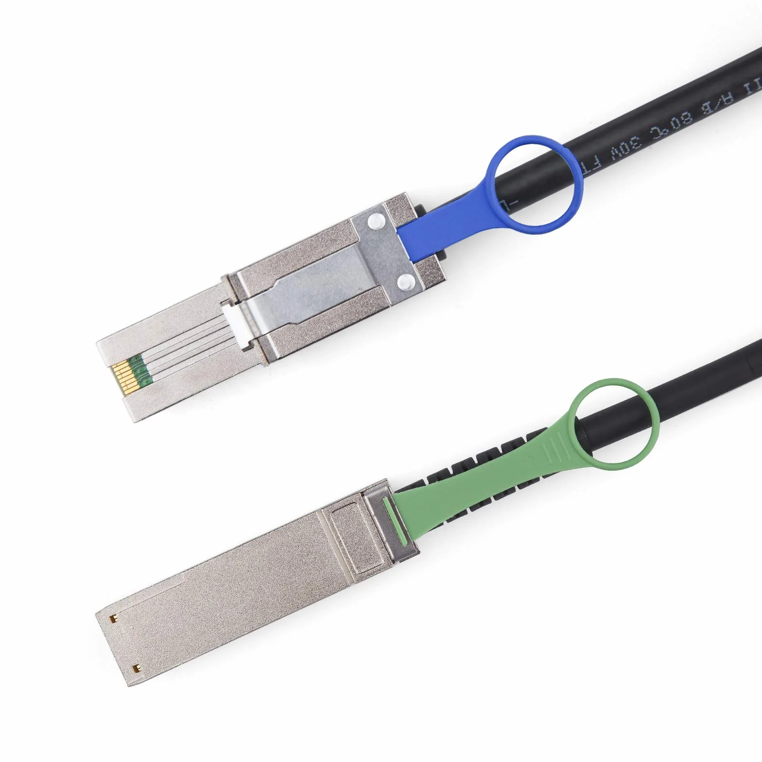 10Gtek® QSFP (SFF-8436) do MiniSAS HD SFF-8088 DDR Hybrid SAS kabel, zewnętrzny mini SAS miedziany kabel pasywny do NetApp, 100 omów, 30 AWG, 1 metr