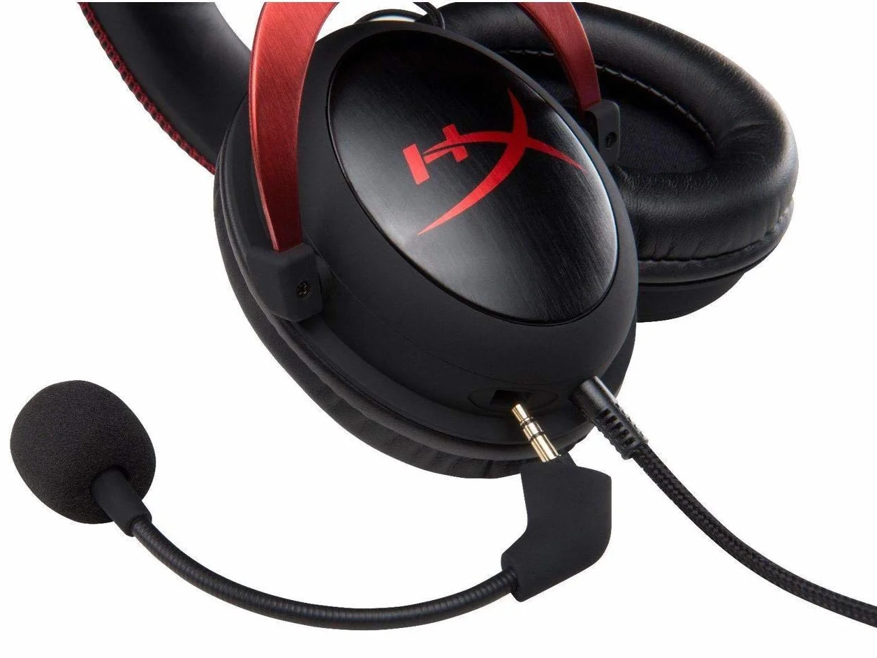 HyperX Cloud II zestaw słuchawkowy do gier, dźwięk przestrzenny 7.1, aluminiowa rama, odłączany mikrofon z redukcją szumów, Hi-Fi ze sterownikami audio 53 mm, kompatybilny z PC/PS4/Xbox/Mac/Mobile/VR,