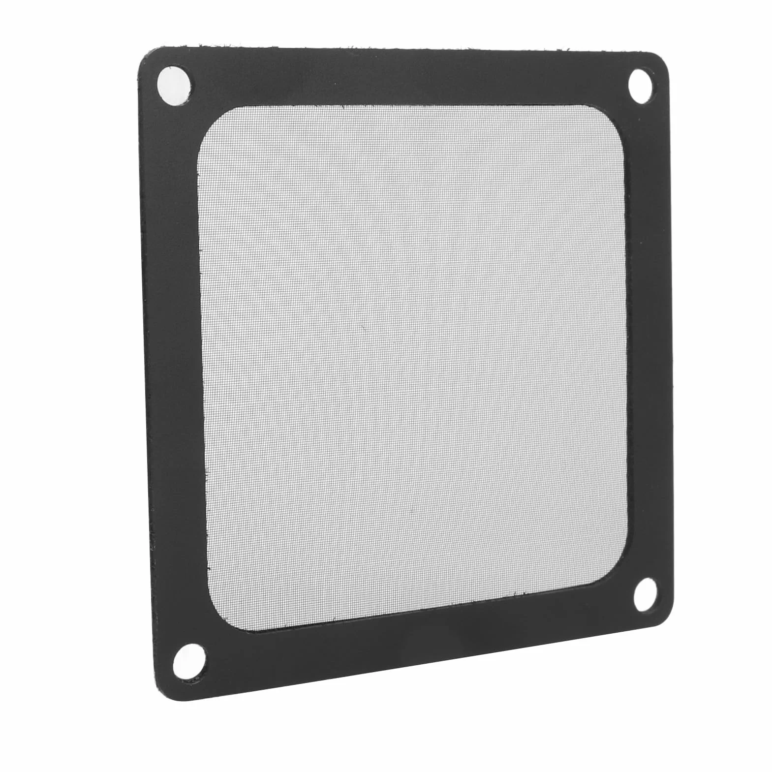 Obudowa Komputera PC Filtr Siatkowy, 5 szt. 80x80mm Wentylator Komputerowy Siatka Filtra Przeciwpyłowego Ramka Magnetyczna Odporna na Kurz Pokrywa Filtra Grille Czarny