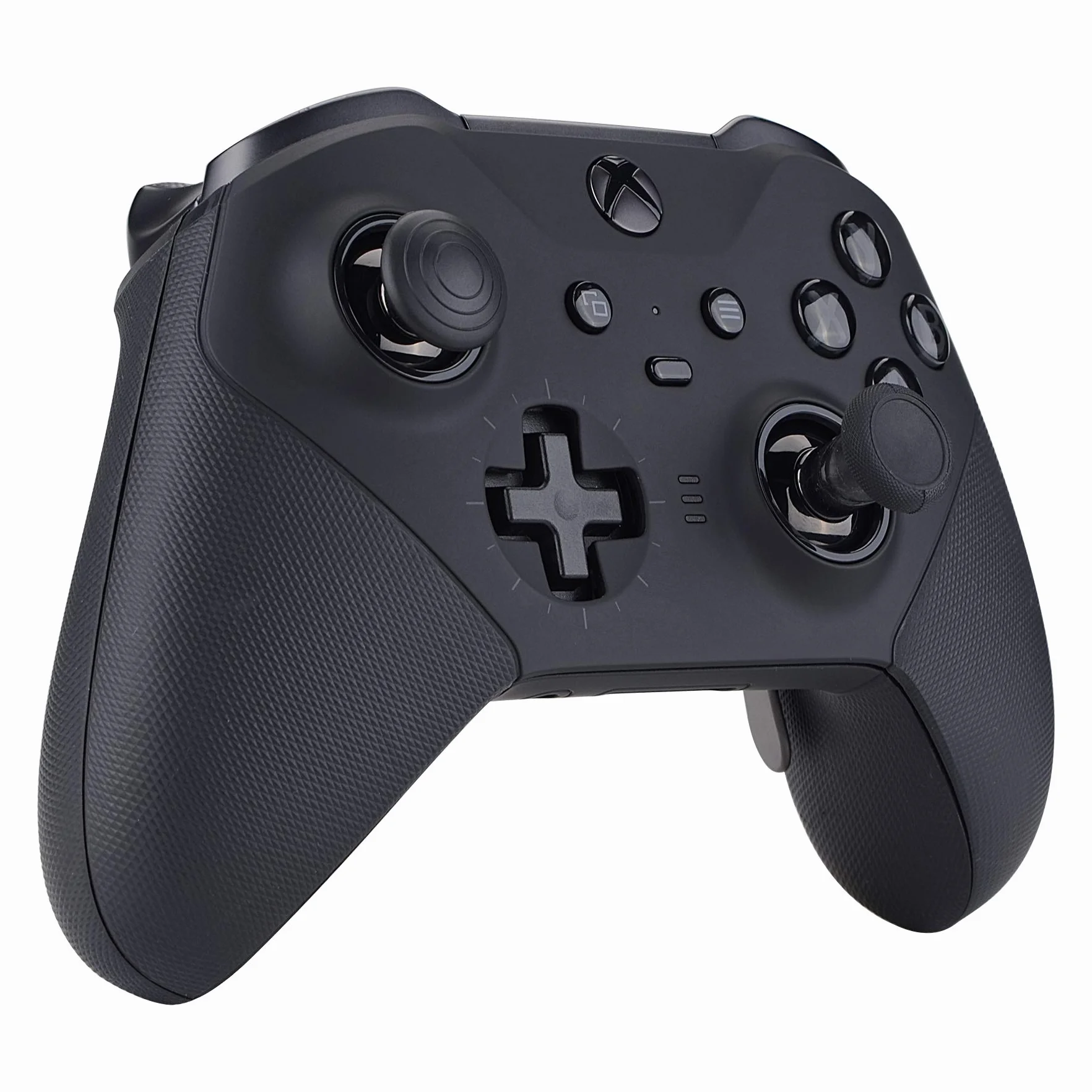 eXtremeRate 6 w 1 Metalowy Wymiana Uchwyt na Kciuki, Zamiana Joysticków Magnetycznych na Kontroler dla Xbox One Elite Series 2 i dla Xbox Elite 2 Core (Model 1797) - Czarny
