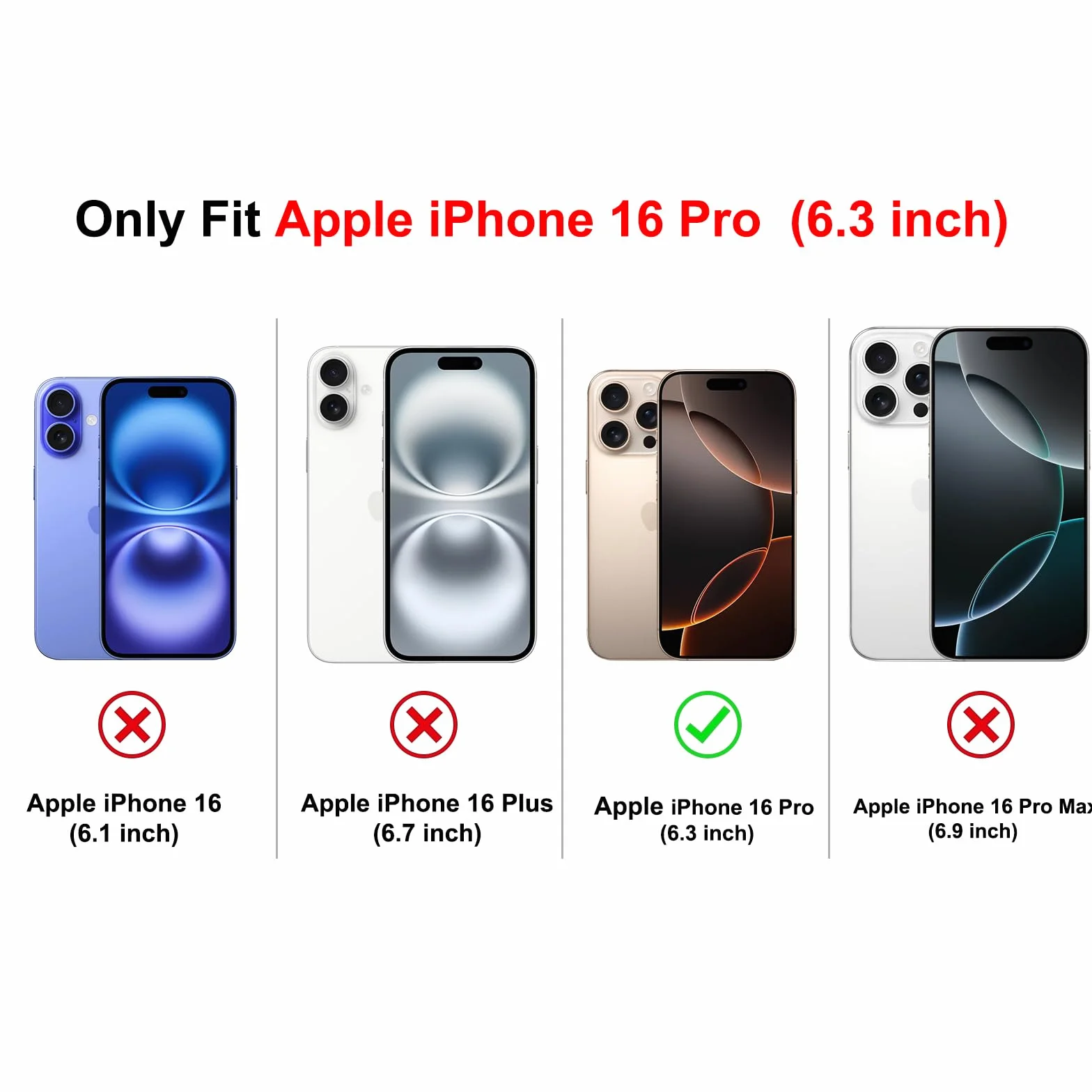 Coiwxmoi Magnetyczne etui do iPhone 16 Pro ze sznurkiem na kołnierz, etui kompatybilne z MagSafe, etui z płynnym silikonem z regulowaną smyczą, zielone