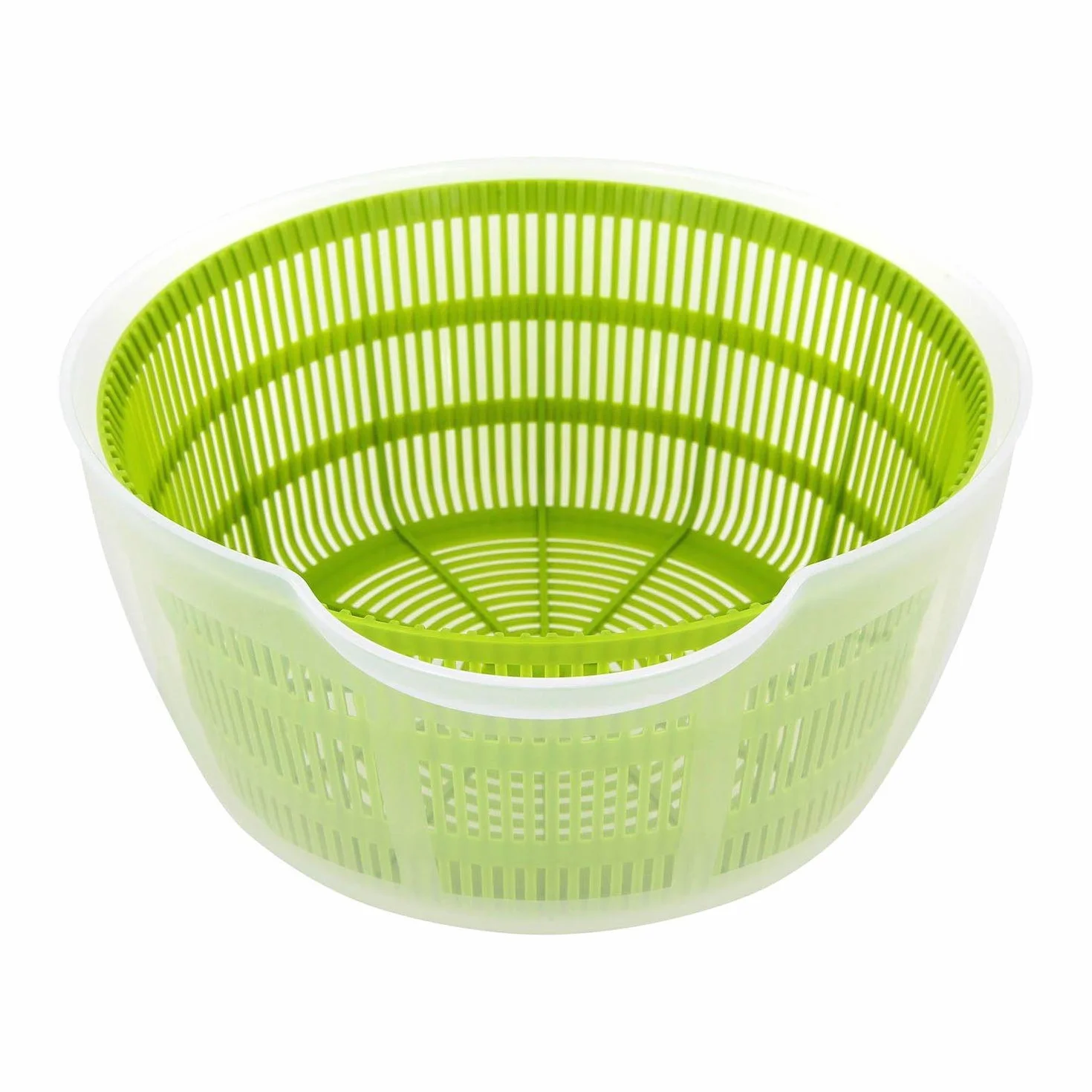 Westmark Wirówka do sałaty, Pojemność: 5 litrów, ø 26 cm, Tworzywo sztuczne, BPA-free, Fortuna, Kolor: Przezroczysty/Zielony, 243222E1