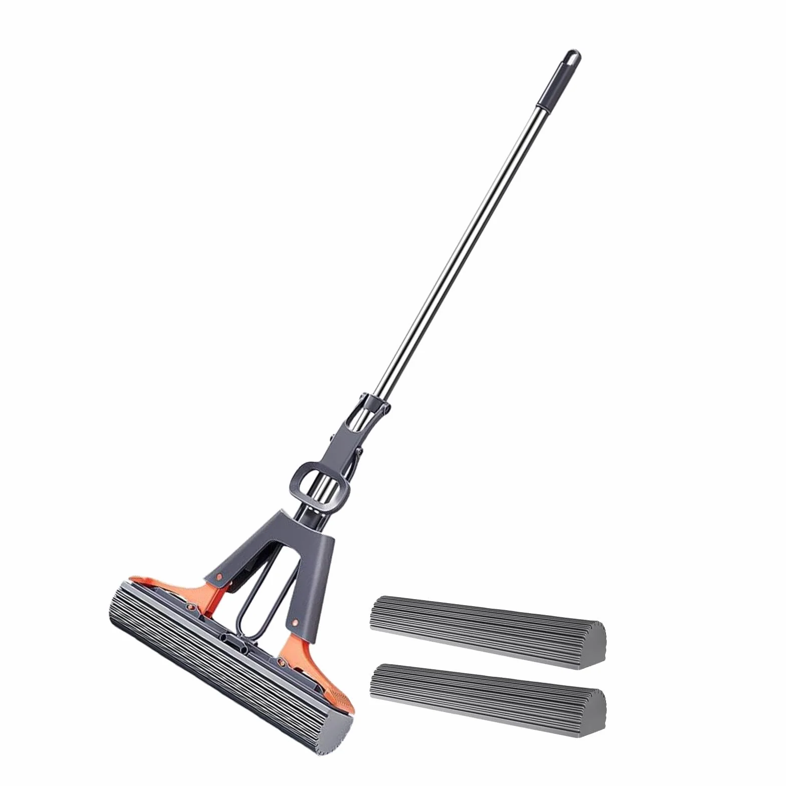 Mop do ściskania, mop gąbkowy PVA, mop rolkowy, mop chłonny, mop do czyszczenia, narzędzie do czyszczenia podłóg, mop do marmuru, mop łazienkowy, czyszczenie balkonu, mop z wkładami do czyszczenia