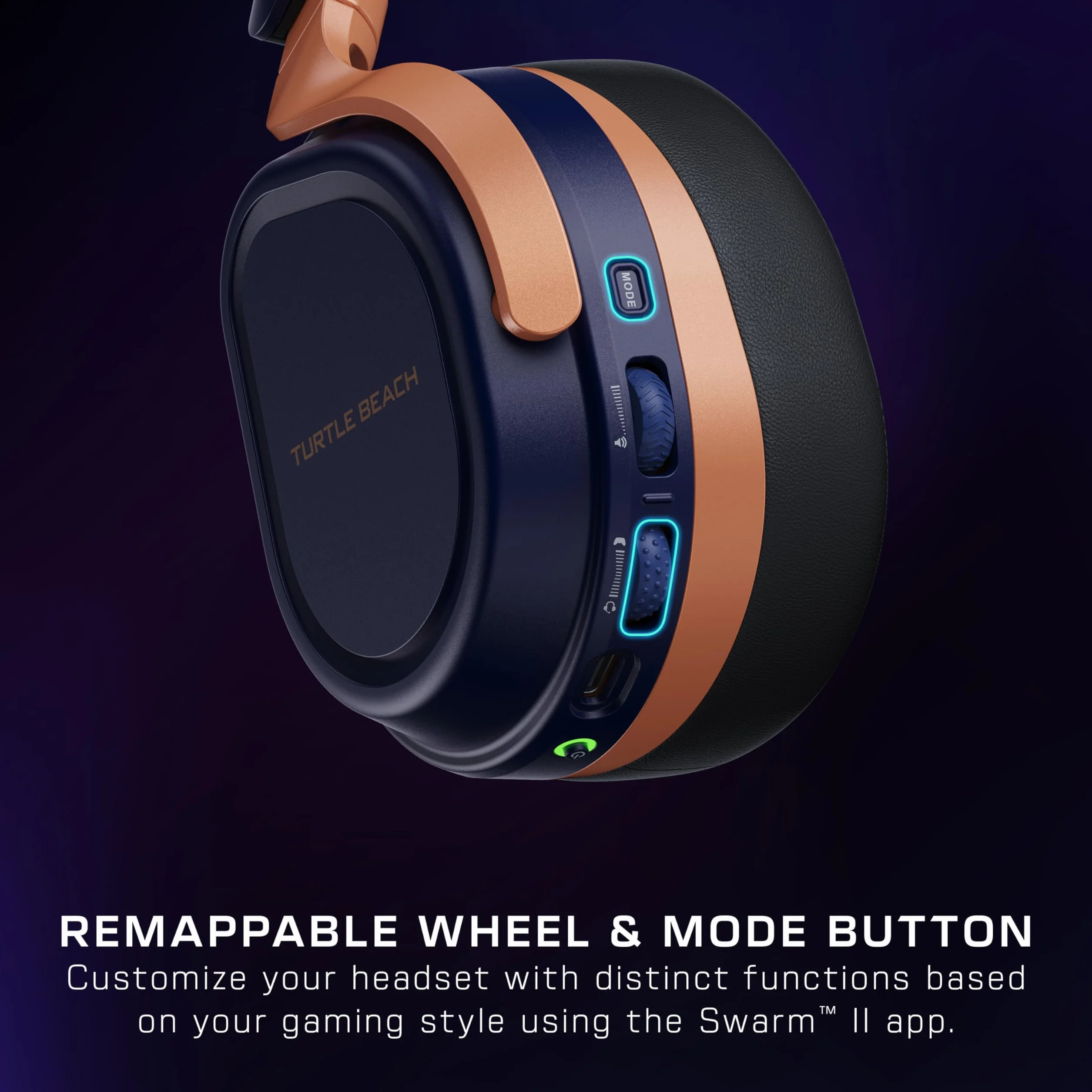 Turtle Beach Stealth 700 - Bezprzewodowe wieloplatformowe słuchawki gamingowe ze wzmocnieniem dźwięku do konsoli Xbox Series X|S, Xbox One, PC, PS5 i Mobile - Cobalt