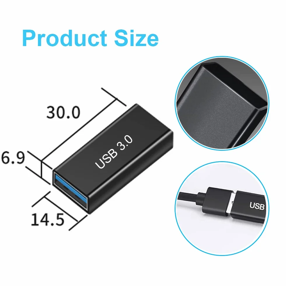3.0 usb Gniazdo USB 3.0 OTG 5Gbps Przedłużacz A do 2 Kabli