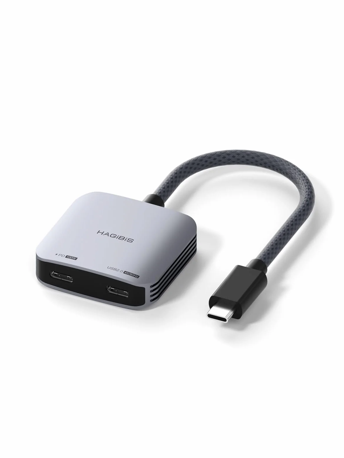 Hagibis Adapter do okularów AR USB-C 8K@60Hz 4K@144Hz 100W PD Power & Play dla XREAL Viture Rokid Steam Deck ROG Ally Switch iPhone 16 15 Pro Max