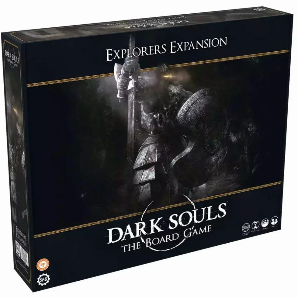 Steamforged Games | Dark Souls: The Board Game | Expansionlorers Expansion | For 1 to 3 Players Ages 14+ | Game in English