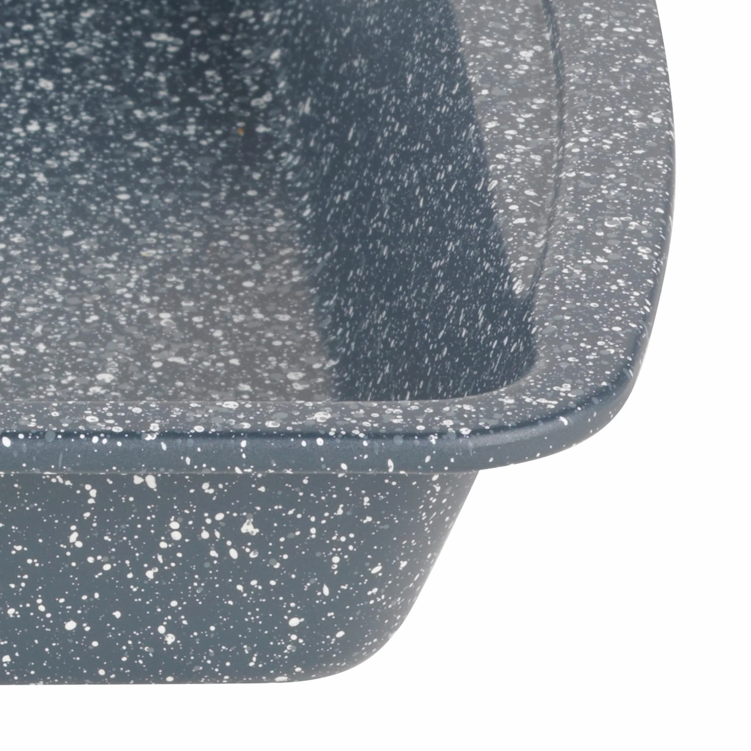 Russell Hobbs RH00997EU7 Patelnia kwadratowa 26cm Nightfall Stone nieprzywierająca niebieski marmur piekarnik 220°C
