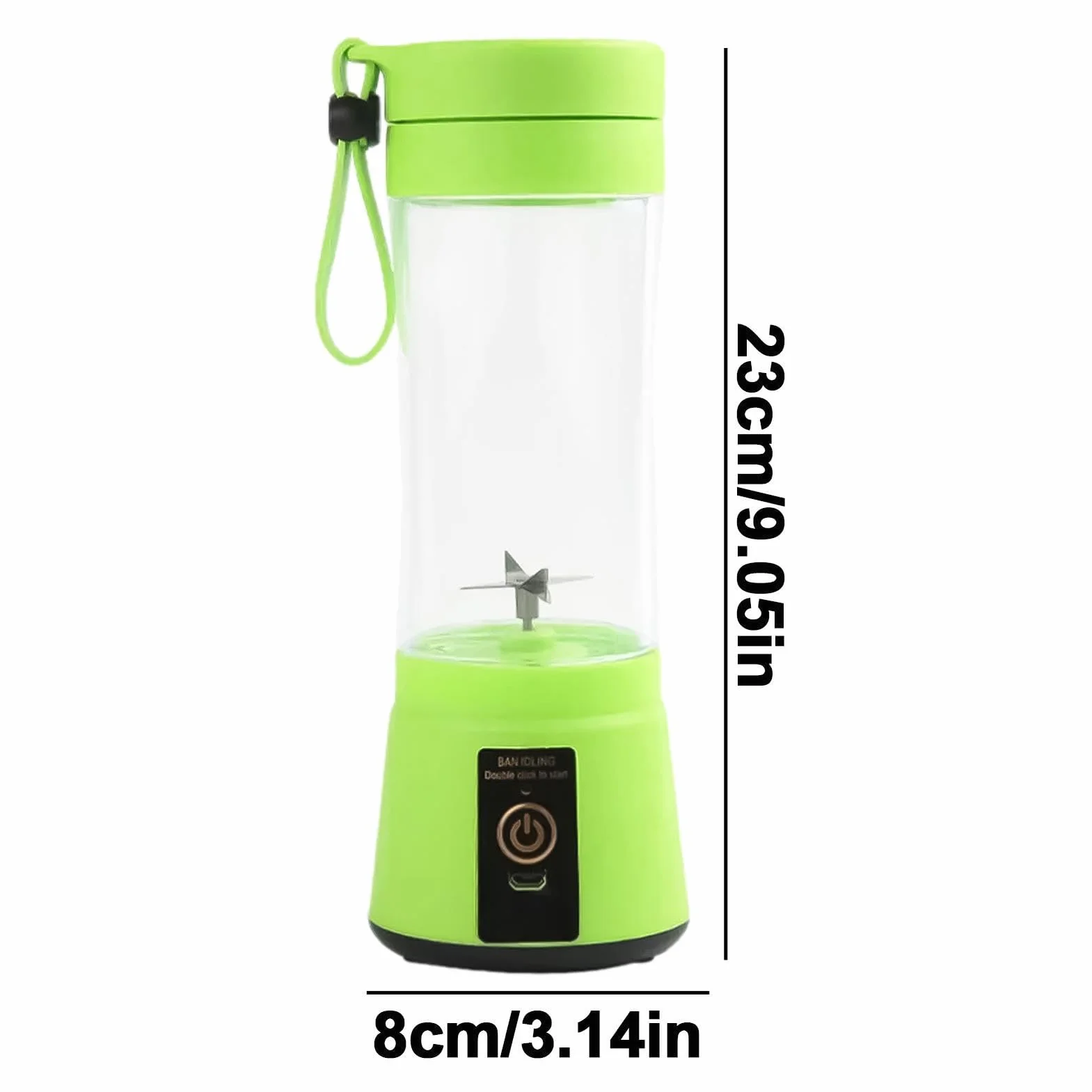 Bezprzewodowa wyciskarka owoców 400 ml blender kubek do sokowirówki