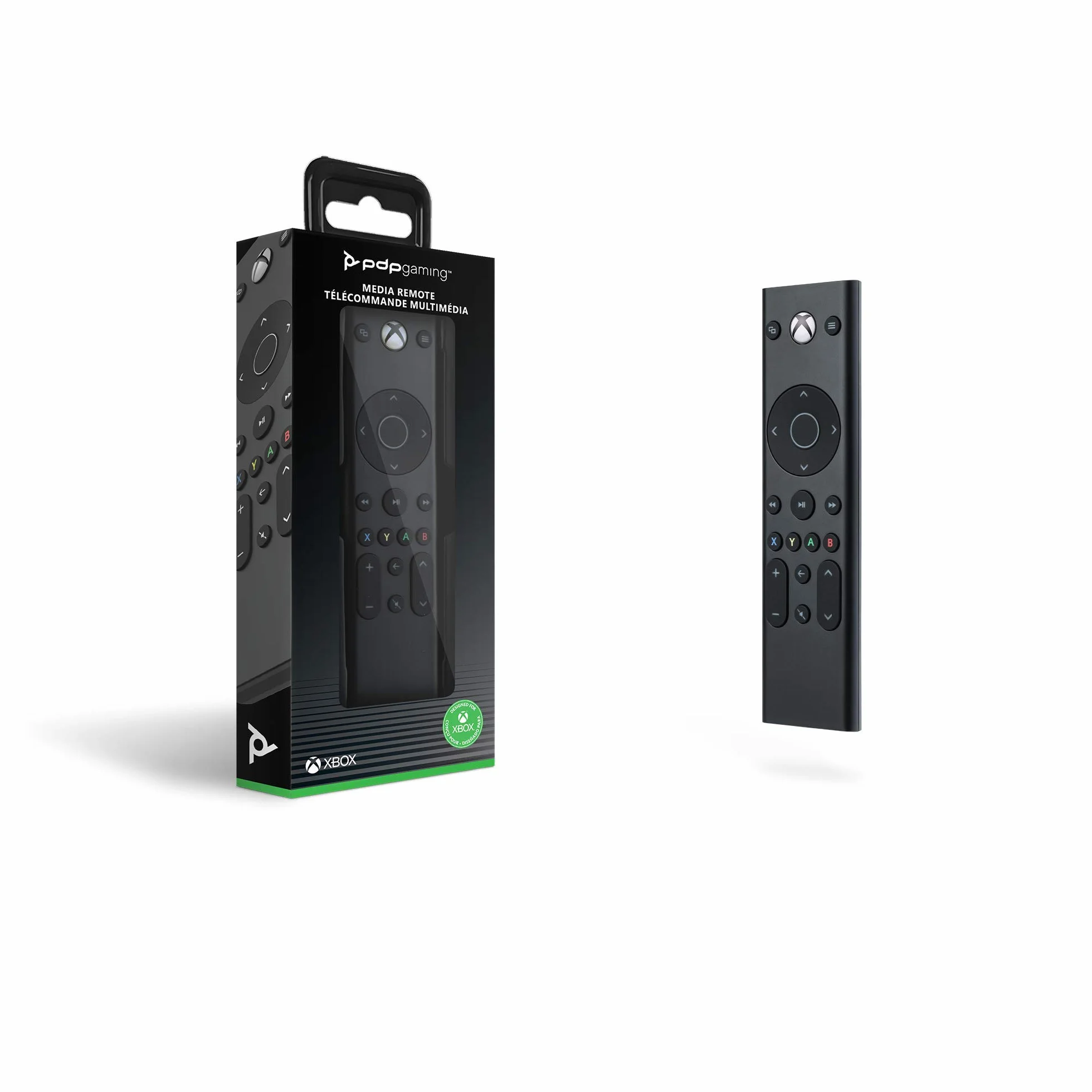 PDP Media Remote Microsoft Xbox one and Series XIS, Czarny