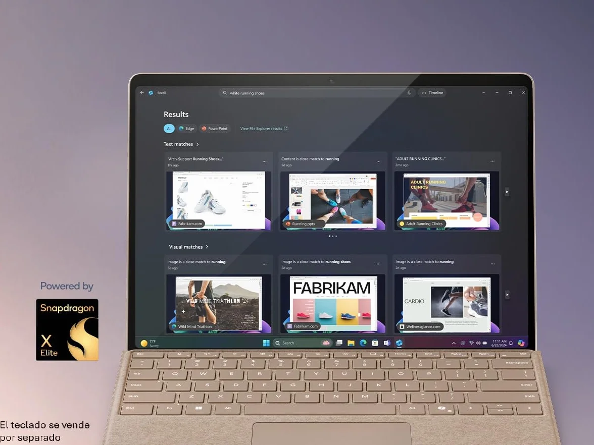 Microsoft Surface Pro | Copilot+ PC | Ekran dotykowy 13" | Snapdragon® X Plus | 16 GB RAM | 512 GB SSD | Najnowszy model, 11. edycja | Duna