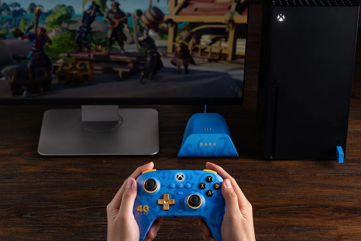 8BitDo Ultimate 3-Mode Hall Effect Wireless Controller For Xbox X, PC & Android (Rare 40th Anniversary Edition) /Xbox X
