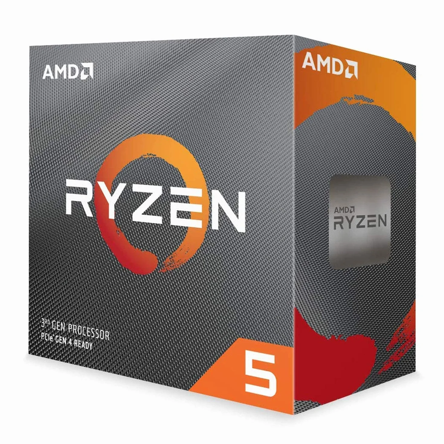 Procesor AMD Ryzen 5 3600 (6 rdzeni/12wątków, 65W TDP, gniazdo AM4, 35 MB pamięci podręcznej, do 4.1 GHz w trybie Max w trybie Max Boost, system chłodzenia Wraith Stealth)