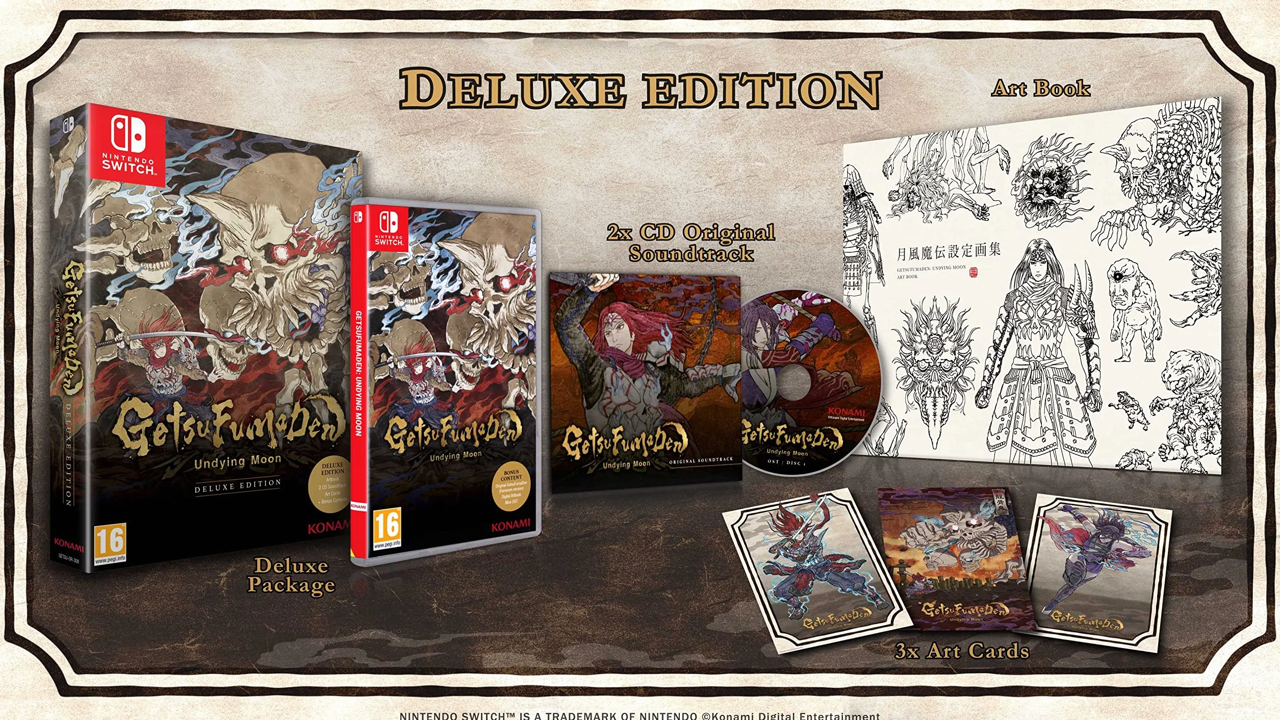 GetsuFumaDen: Undying Moon Deluxe Edition - Switch