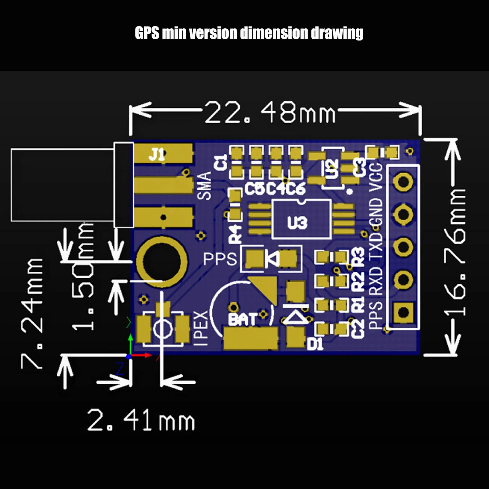 Mini NEO-6M Moduł Satelitarny GPS Układ Pozycjonujący GPS Niska Moc Satelitarna Płytka PCB do Mikrokontrolerów Wsparcie GPS satelitów BeiDou satelitów GLONAS