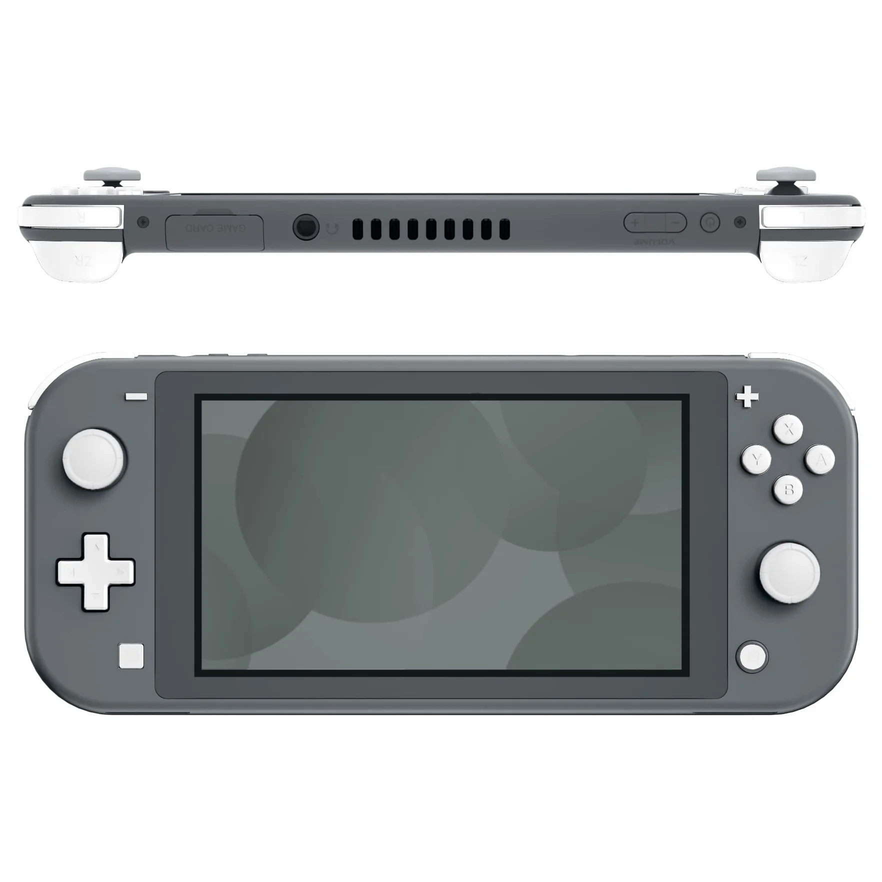 eXtremeRate Bialy Wymiana ABXY Home Capture Plus Minus Keys Dpad L R ZL ZR Trigger dla Switch Lite, Pełny Zestaw Orzycisków Zestawy Naprawcze z Narzędziami dla Switch Lite