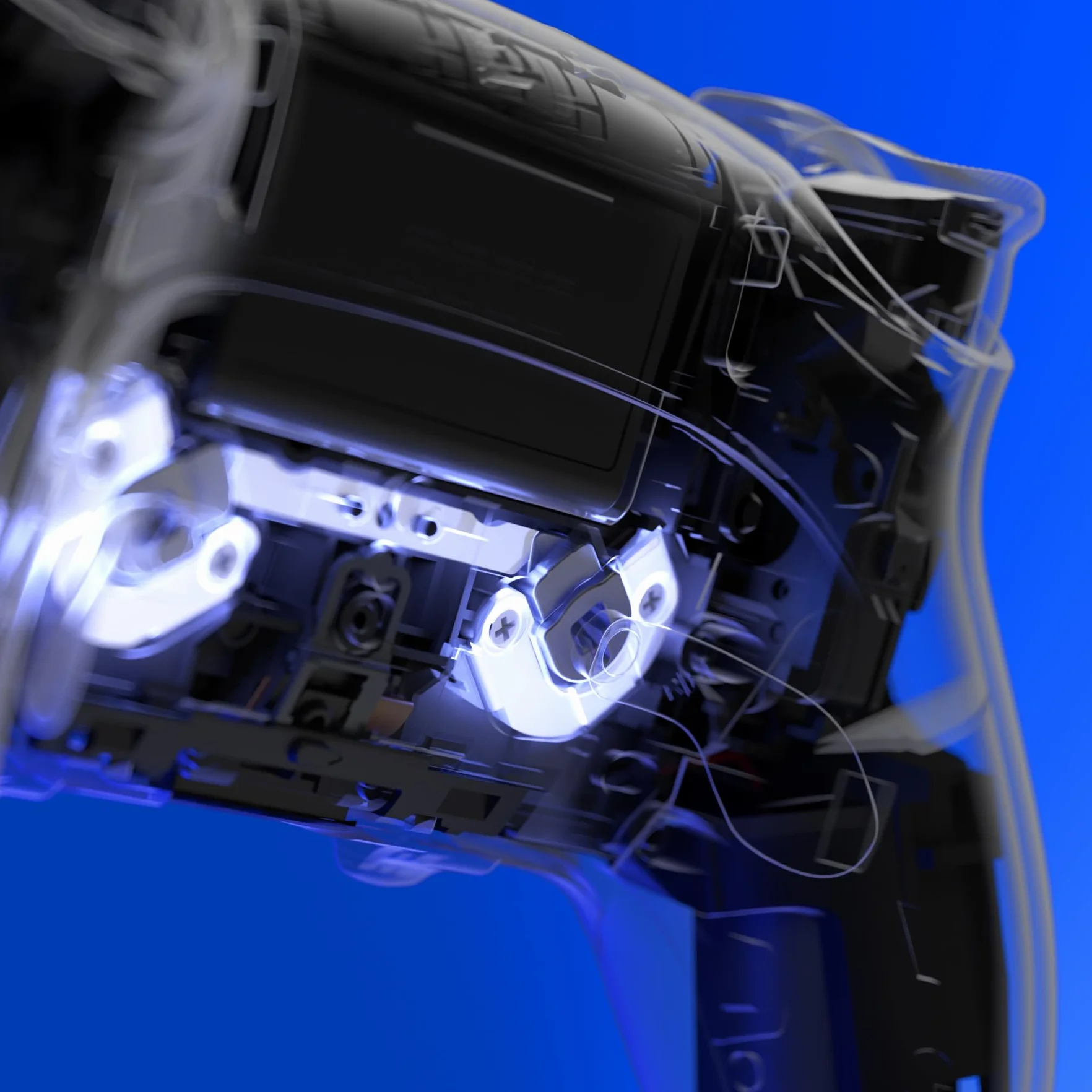 eXtremeRate Zestaw Modułów Magnetycznych do Wymiany Wiosła Tylnych do Kontrolera ps5 Edge,Metalow Części Naprawcze Elementów Magnetycznych do Przycisków Tylnych Controller ps5 Edge-Bez Wiosła Tylnych
