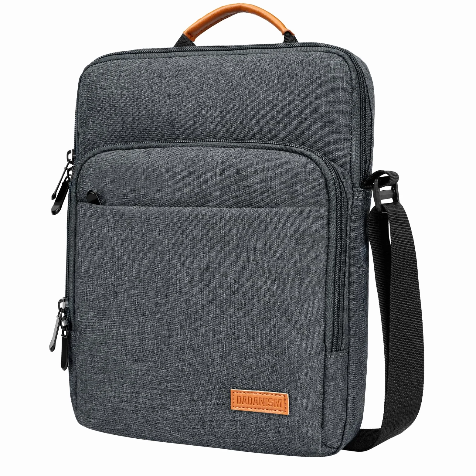 Dadanism Etui na tablet 9-11 cali z paskiem na ramię do iPada 10. generacji 27.7 cm Air5/4, iPada (A16) 27.9 cm, i-Pad 9/8/7. generacji 25.9 cm, i-Pad Air/Pro 27.9 cm, Galaxy Tab A9+ 27.9 cm, z