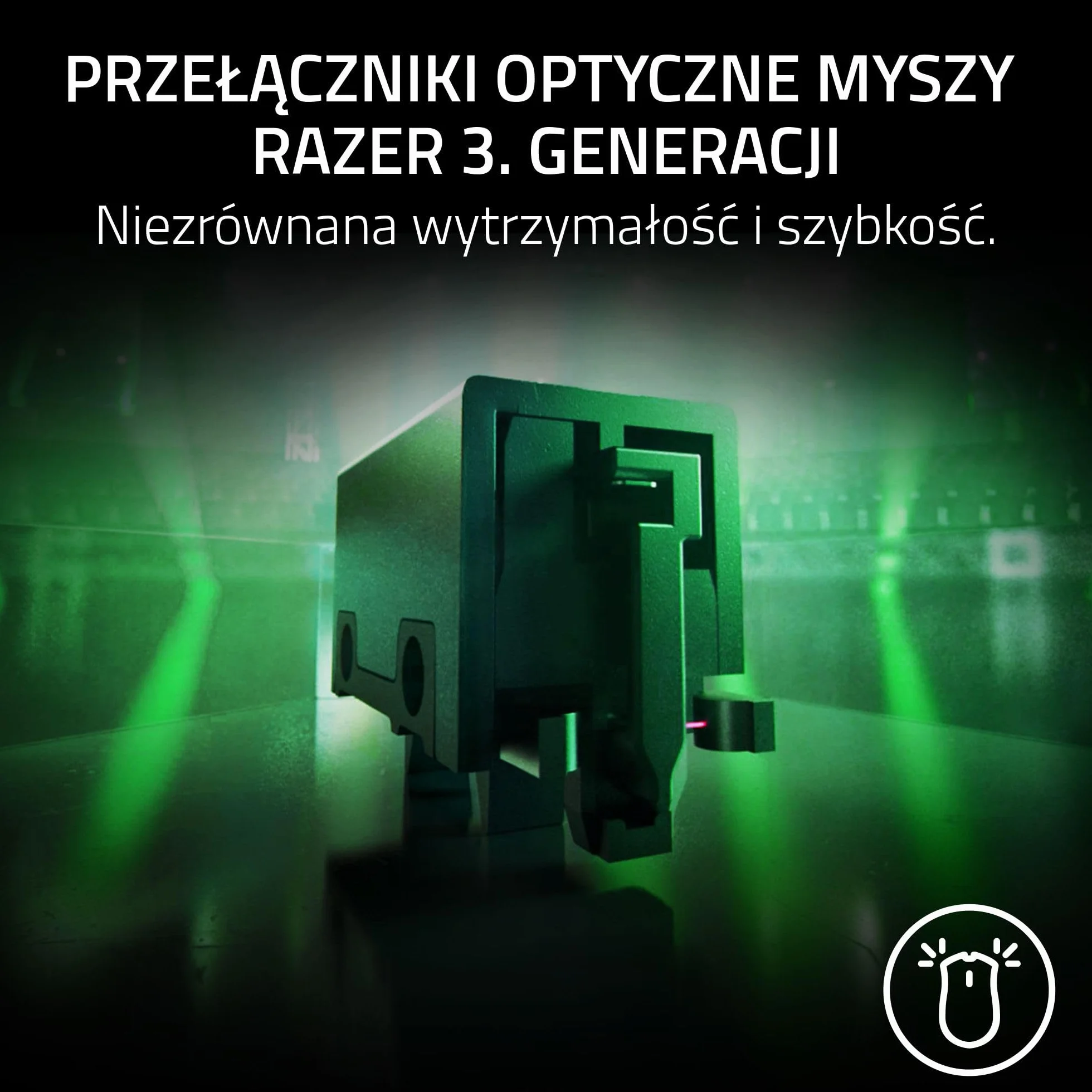 Razer Viper V3 Pro Counter-Strike 2 Dragon Lore - Ultralekka bezprzewodowa mysz do e-sportu - 55g - 8K HyperPolling - Czujnik Focus Pro 35K DPI - 2,4 GHz HyperSpeed - 95 godzin - PC/Mac | Dragon Lore