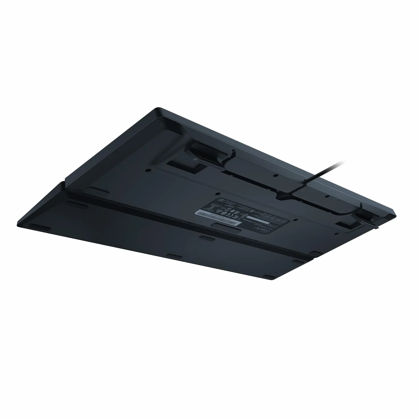 Razer Ornata V3 X - klawiatura do gier z płaską membraną mecha, przełączniki z membraną, ergonomiczne podparcie dłoni, klawisze z powłoką anty-UV) QWERTY US Layout | czarny