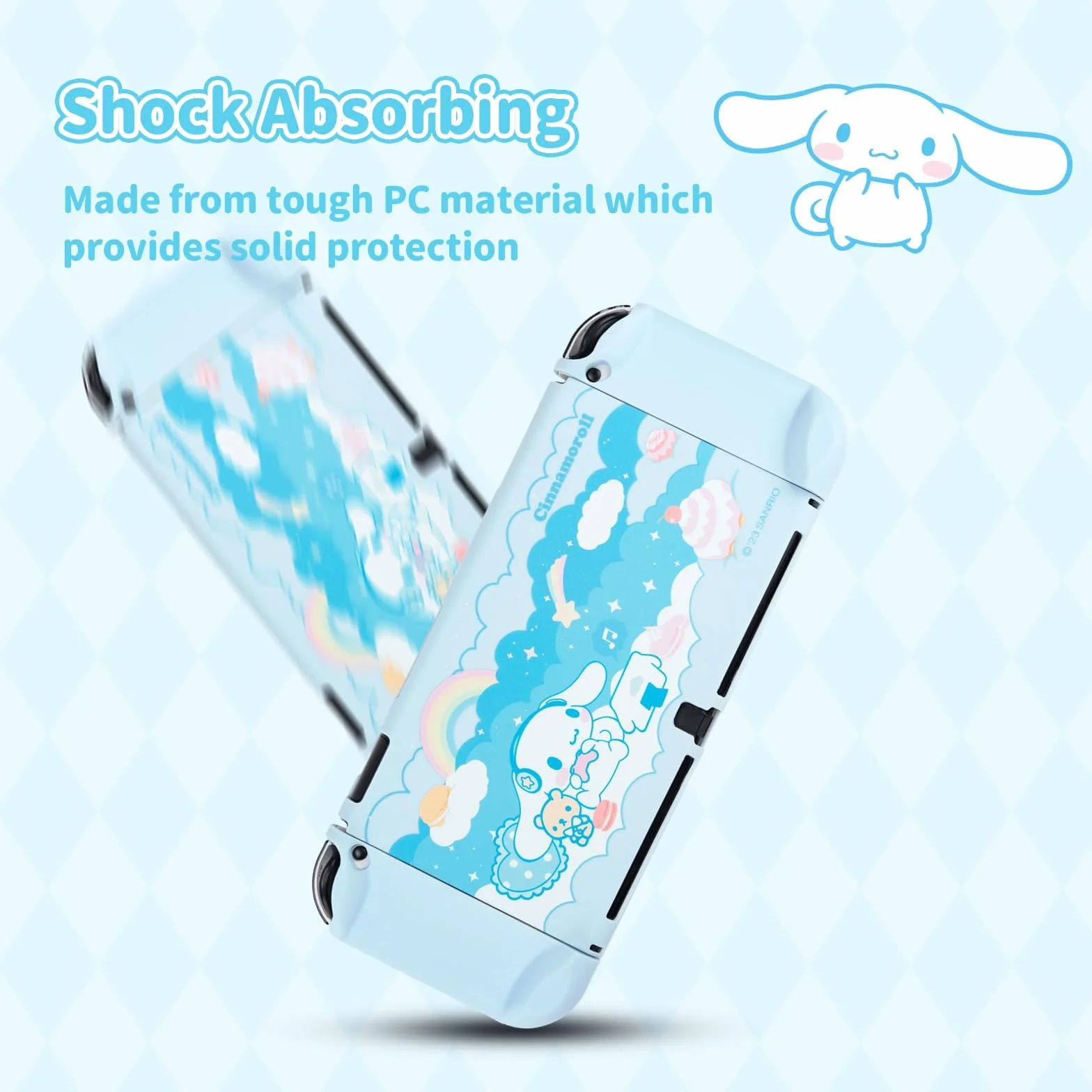 Kuitmor Etui ochronne do Switch OLED, Obudowa z PC