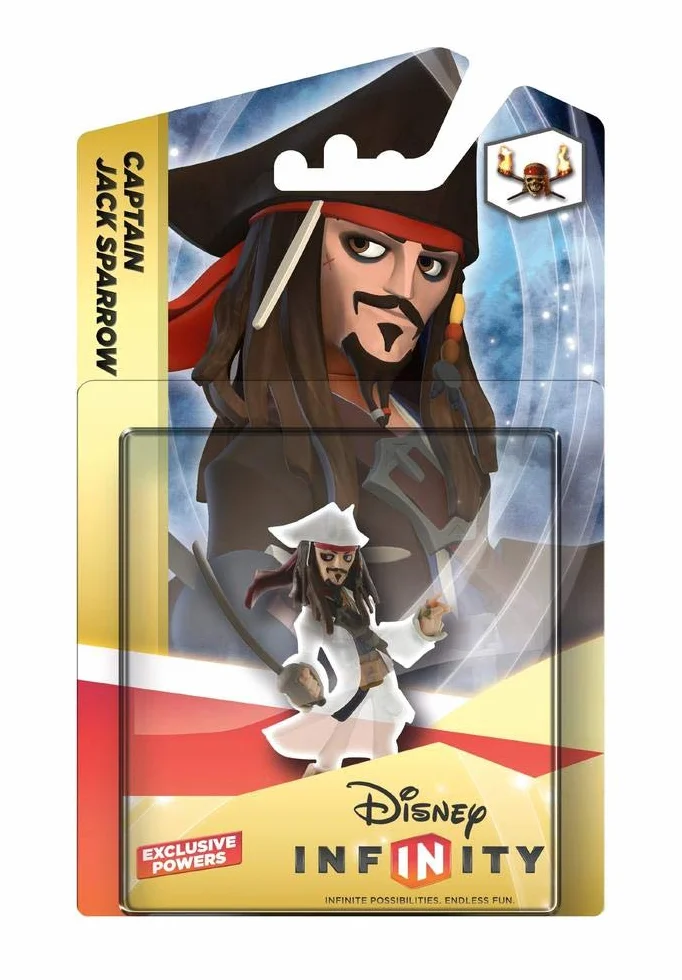 Disney Infinity Figurine Disney Originals Capitaine Jack Sparrow Cristal