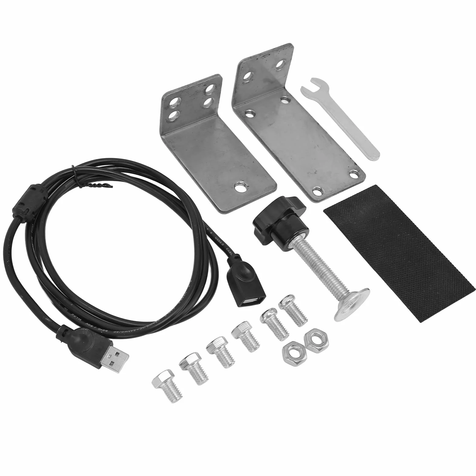 Yctze Rennspiele Handbremshalterung 64Bit USB Handbremse Halterung für PC Windows System Ersatz für Logitech G27 G25 G29 T500 T300