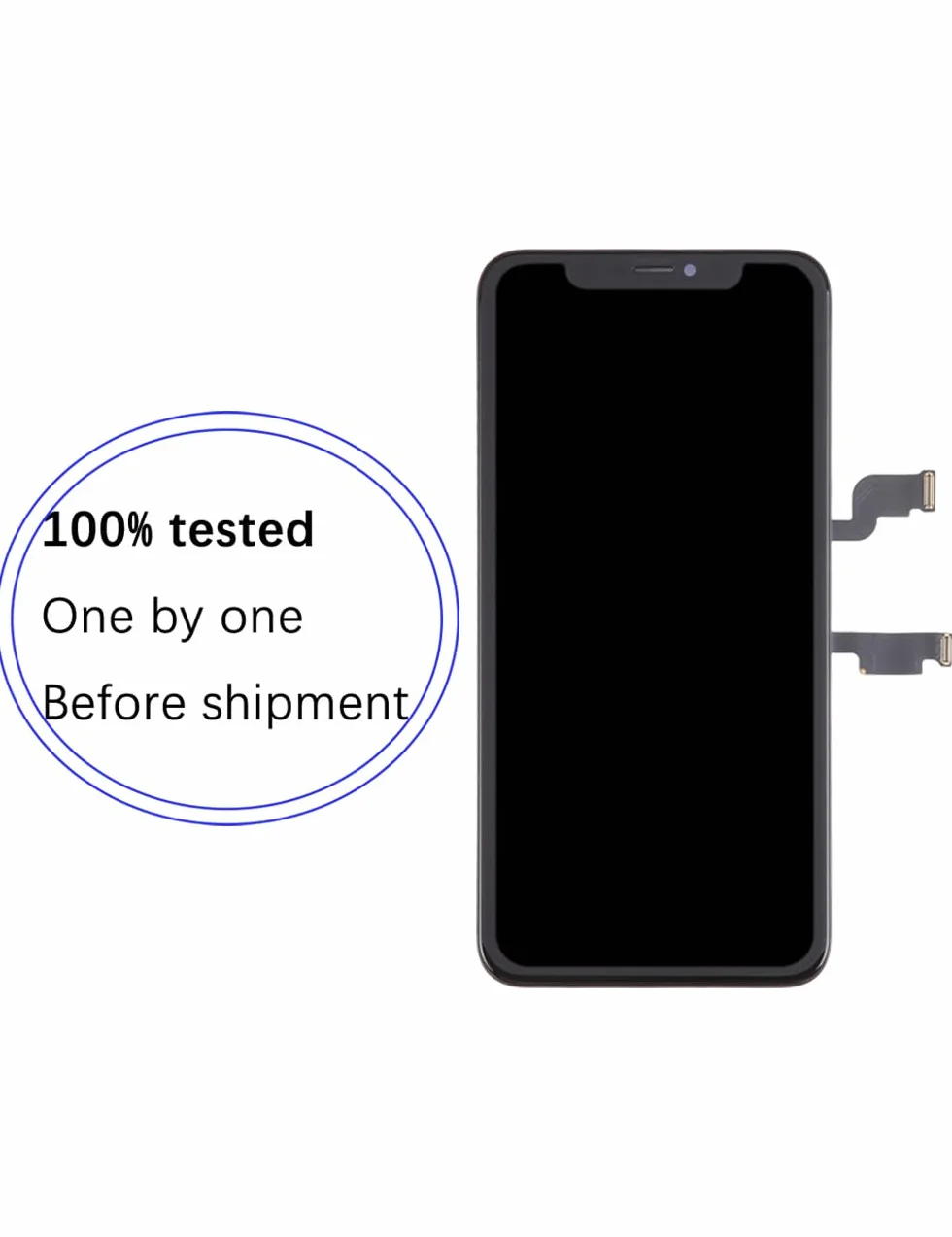 Wyświetlacz do iPhone XS Max LCD zamiennik ekranu FHD ekran dotykowy 3D Touch Face ID Digitizer ramka montażowa, wodoodporna adhesive, zestawy naprawcze