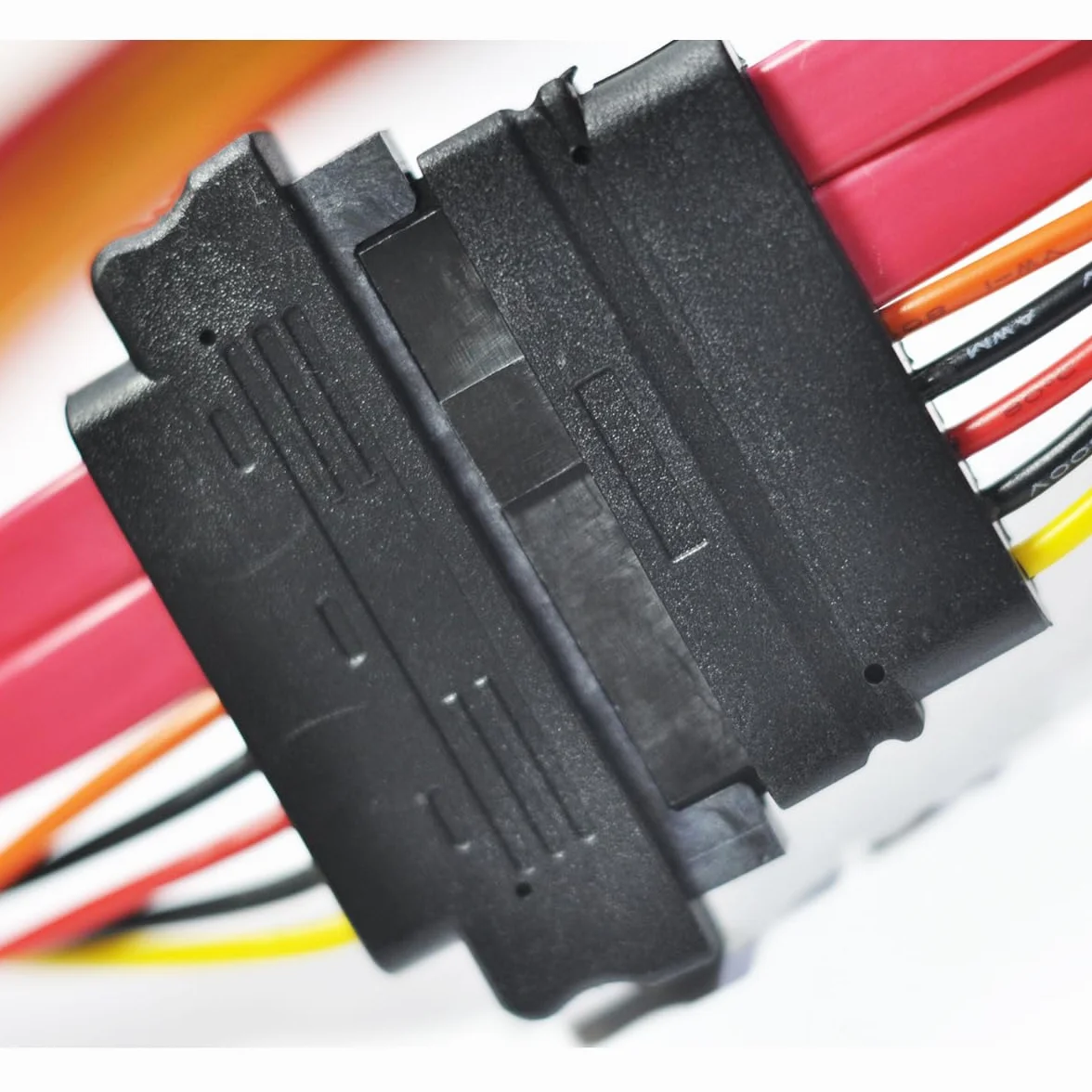 WLGQ SAS 29PIN SFF-8482 przedłużacz męski na żeński kabel dysku twardego