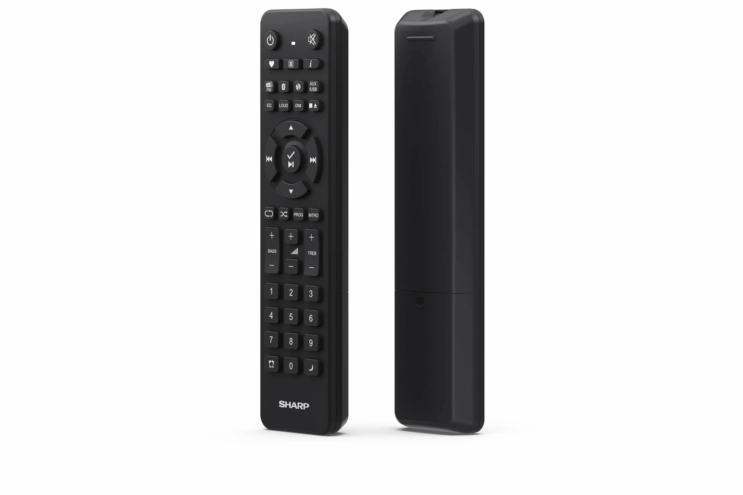SHARP XL-B720D (BK) All-in-One system Hi-Fi (60 W), radio cyfrowe z DAB+ i tunerem FM, Bluetooth, czarny