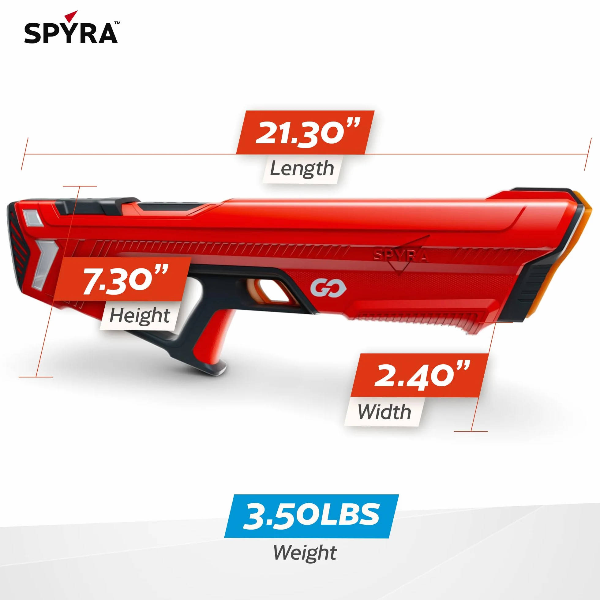 Spyra GO czerwony