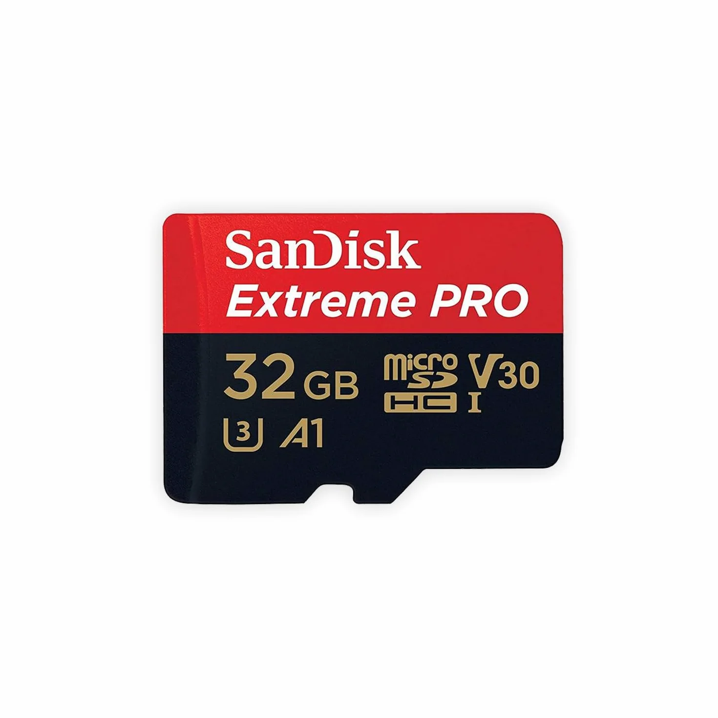 Sandisk Extreme Pro SDSQXCG-032G-GN6MA, Karta MicroSD, 32 GB, Czarny/Czerwony