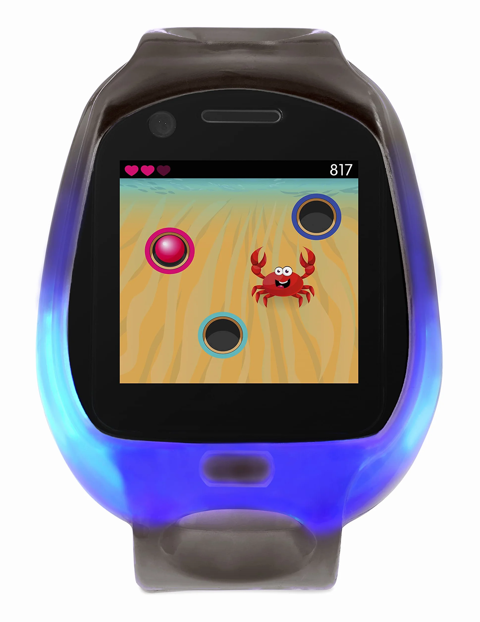 Little Tikes Tobi Robot 487231EUC Smartwatch Dziecięcy, Czarny, 1,54"
