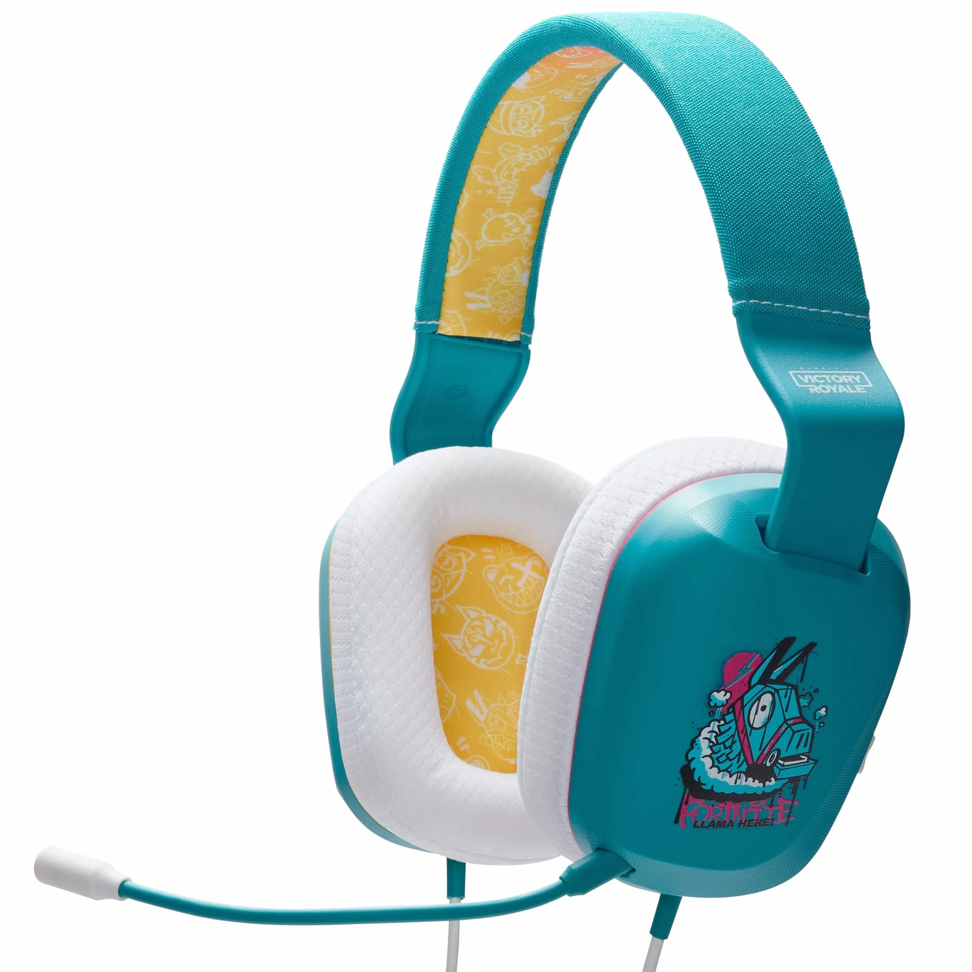 Przewodowe słuchawki douszne stereo PowerA do Nintendo Switch - Fortnite Llambro, 3,5 mm, przewodowe, stereo, licencjonowane