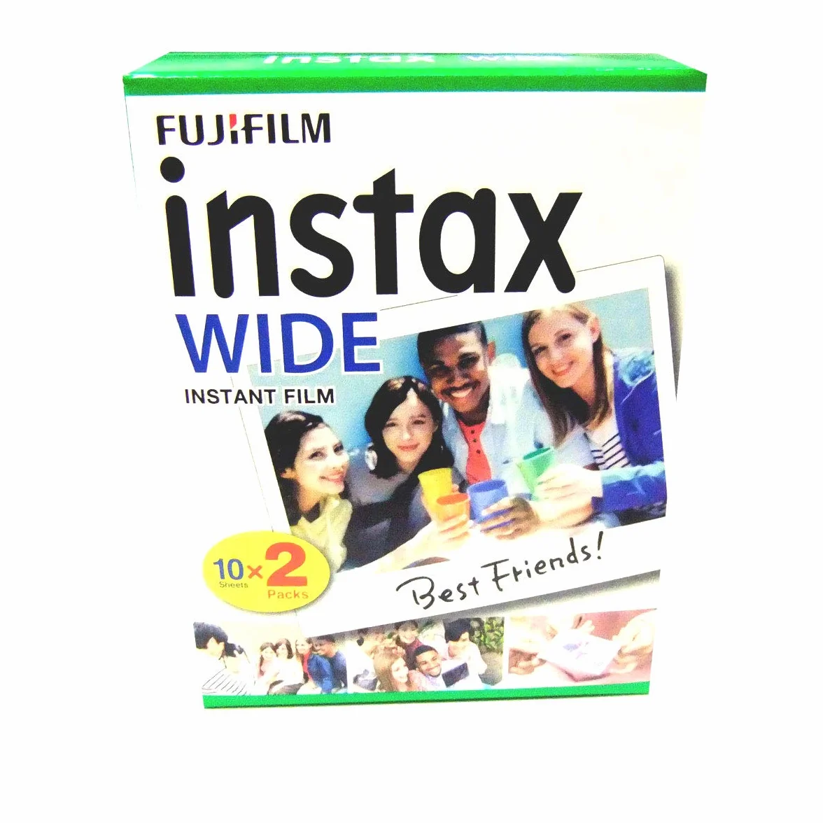 Fujifilm Instax Wide - zestaw 5 pudełek po 20 bębnach (100 zdjęć szeroki format) dla Fuji Instax 210 200 100 300 Instant Photo Camera