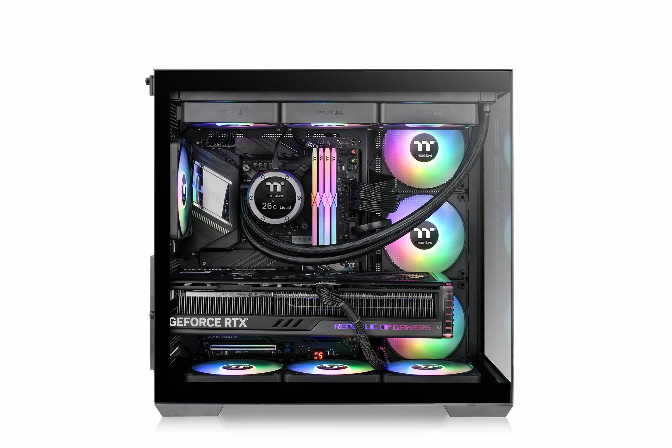 Thermaltake View 380 WS ARGB | Mid Tower Chassis | Black
