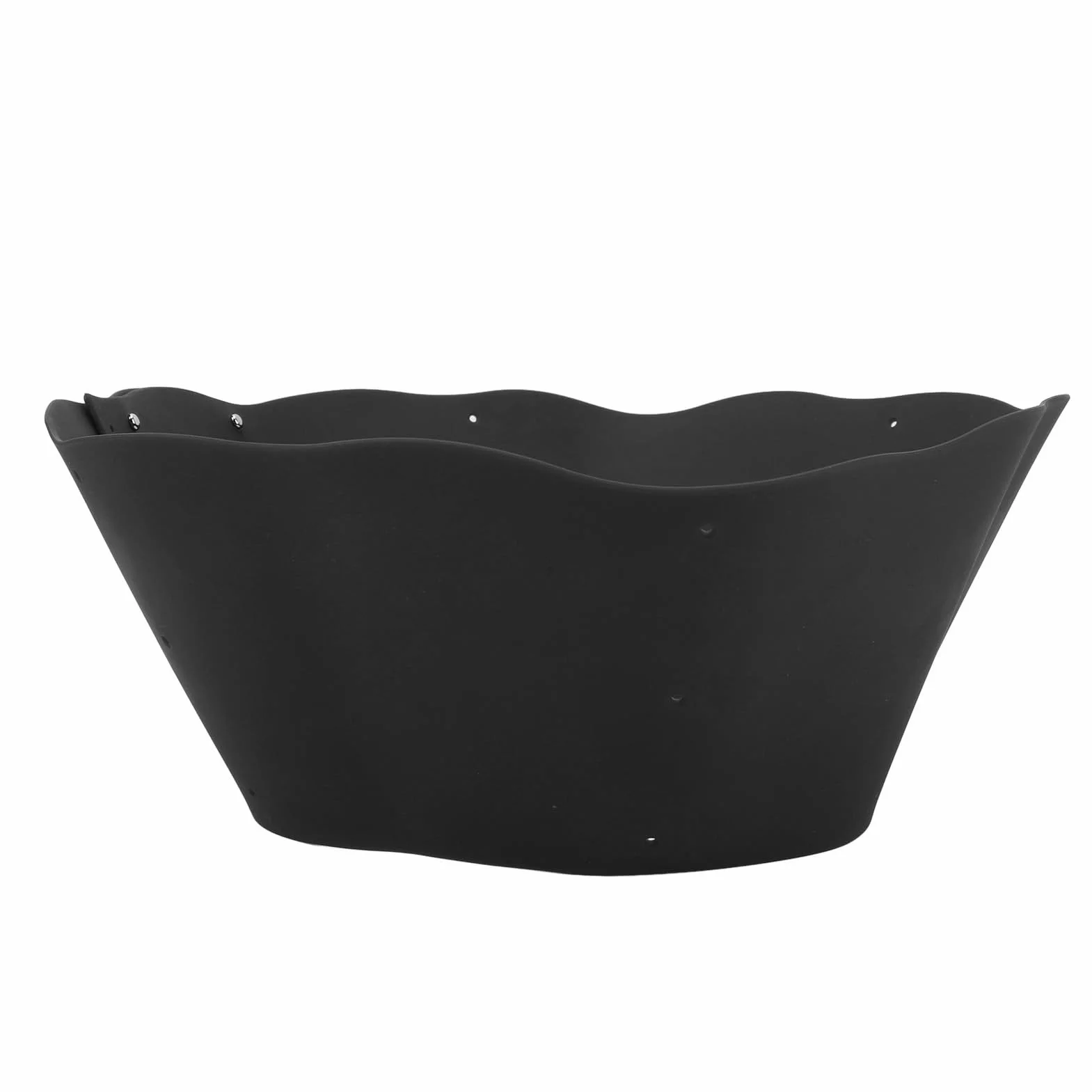 Silikonowa Osłona Przeciwbryzgowa, Silikonowa Osłona Przeciwbryzgowa do Patelni Garnek DIY Regulowana Osłona Przeciwbryzgowa Oleju do Kuchni Codziennego Gotowania (BLACK)