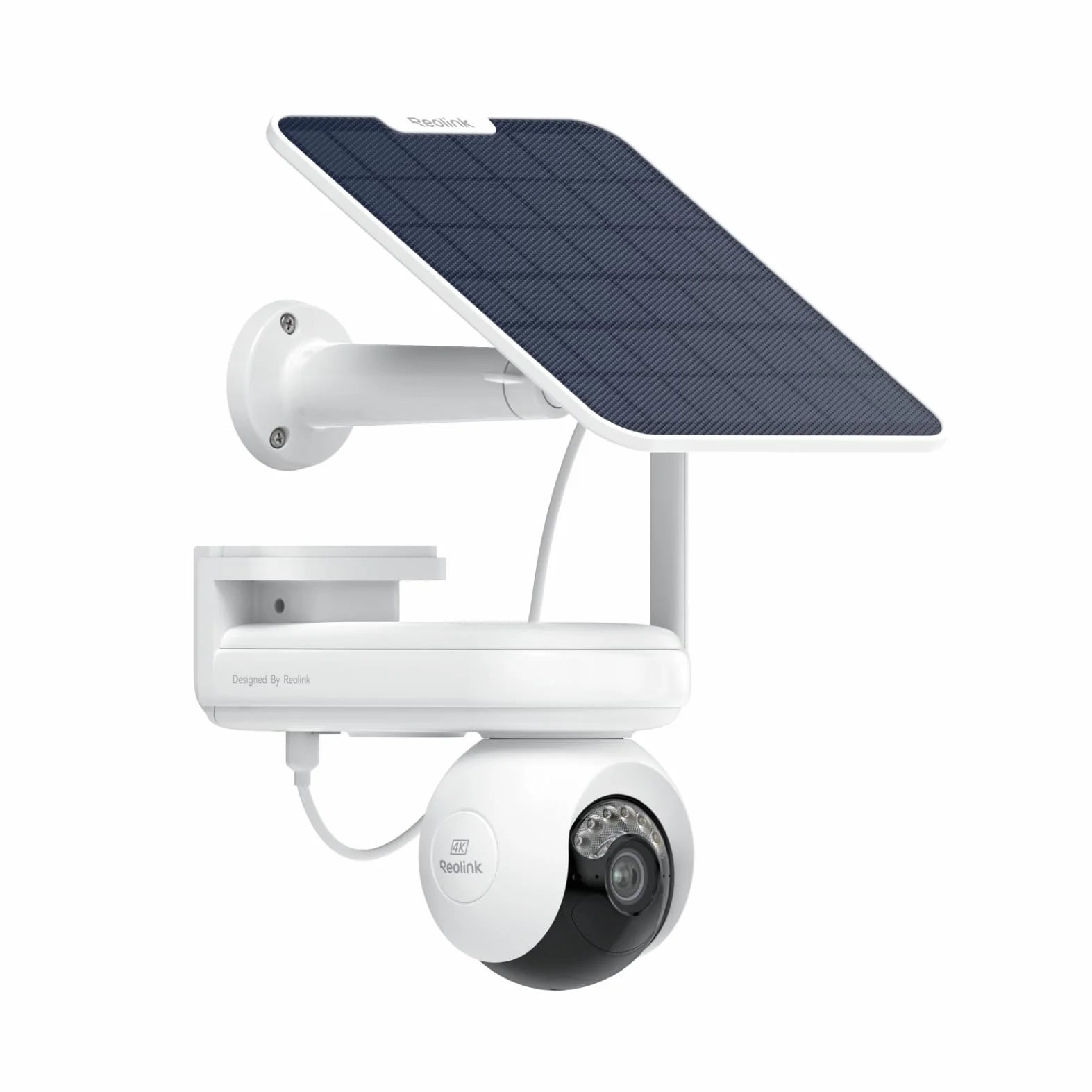 Kamera Bezpieczeństwa Reolink Zewnętrzna Bezprzewodowa Bateria z Panelem Słonecznym, F1.0, Dwuzakresowe Wi-Fi 2,4/5 GHz, 6, Obrót 355° i Pochylenie 90°, Inteligentne Wykrywanie, Altas PT Ultra