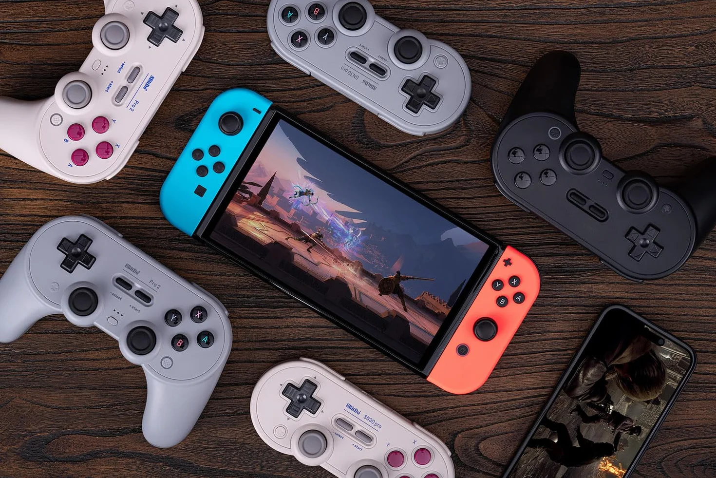 8BitDo PRO 2 Gamepad (Hall Edition) /Switch