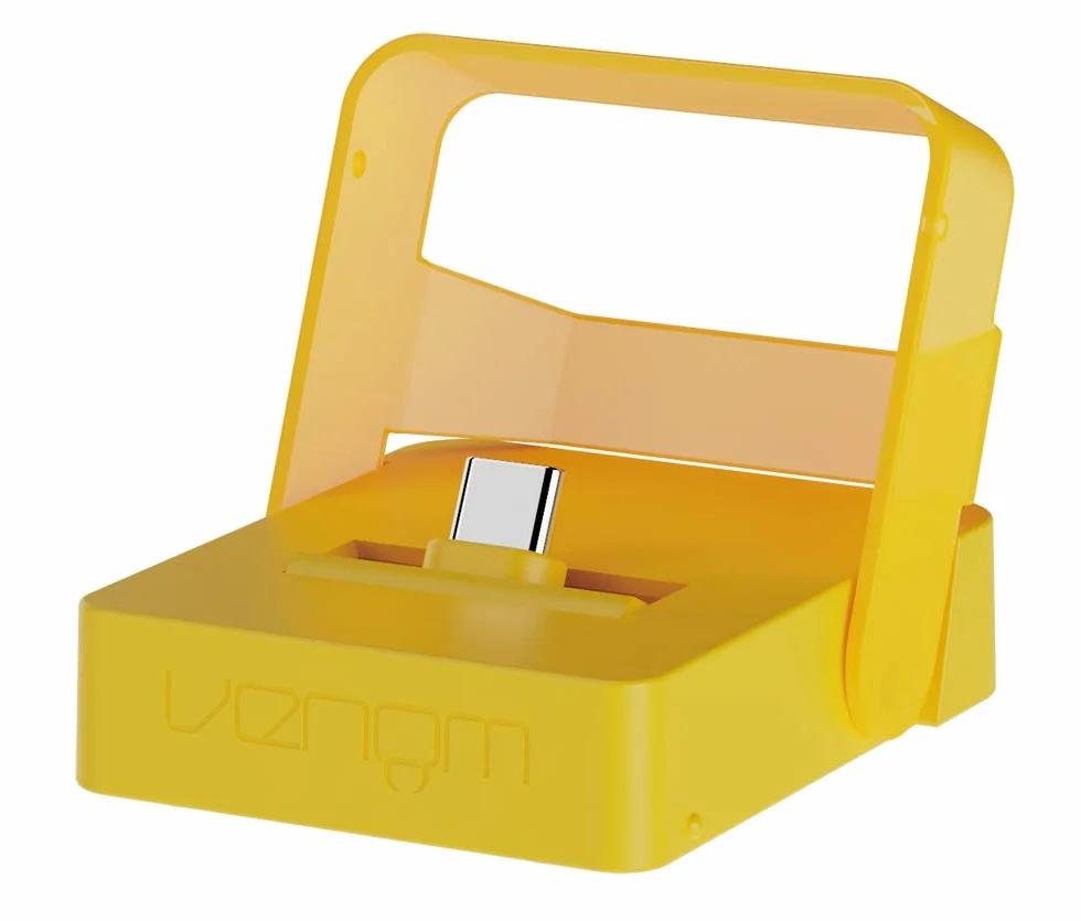 Venom Switch Lite stojak ładujący - żółty (Nintendo Switch Lite)