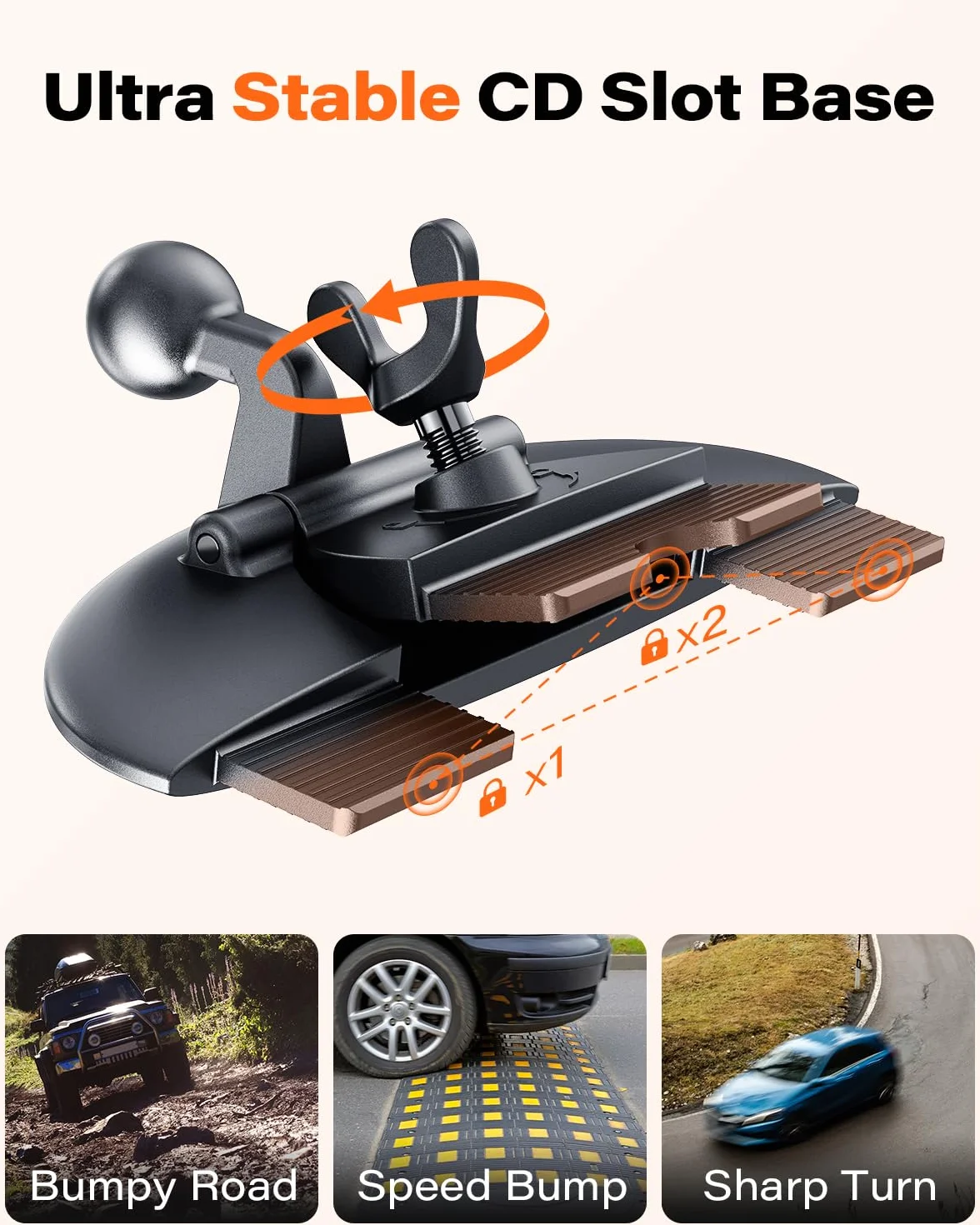 APPS2Car Mag-safe uchwyt samochodowy CD [najsilniejsza moc magnetyczna] magnetyczny uchwyt na telefon CD do samochodowego odtwarzacza CD uchwyt na telefon iPhone 15 14 13 12 Pro Max Mini Plus Mag-Safe