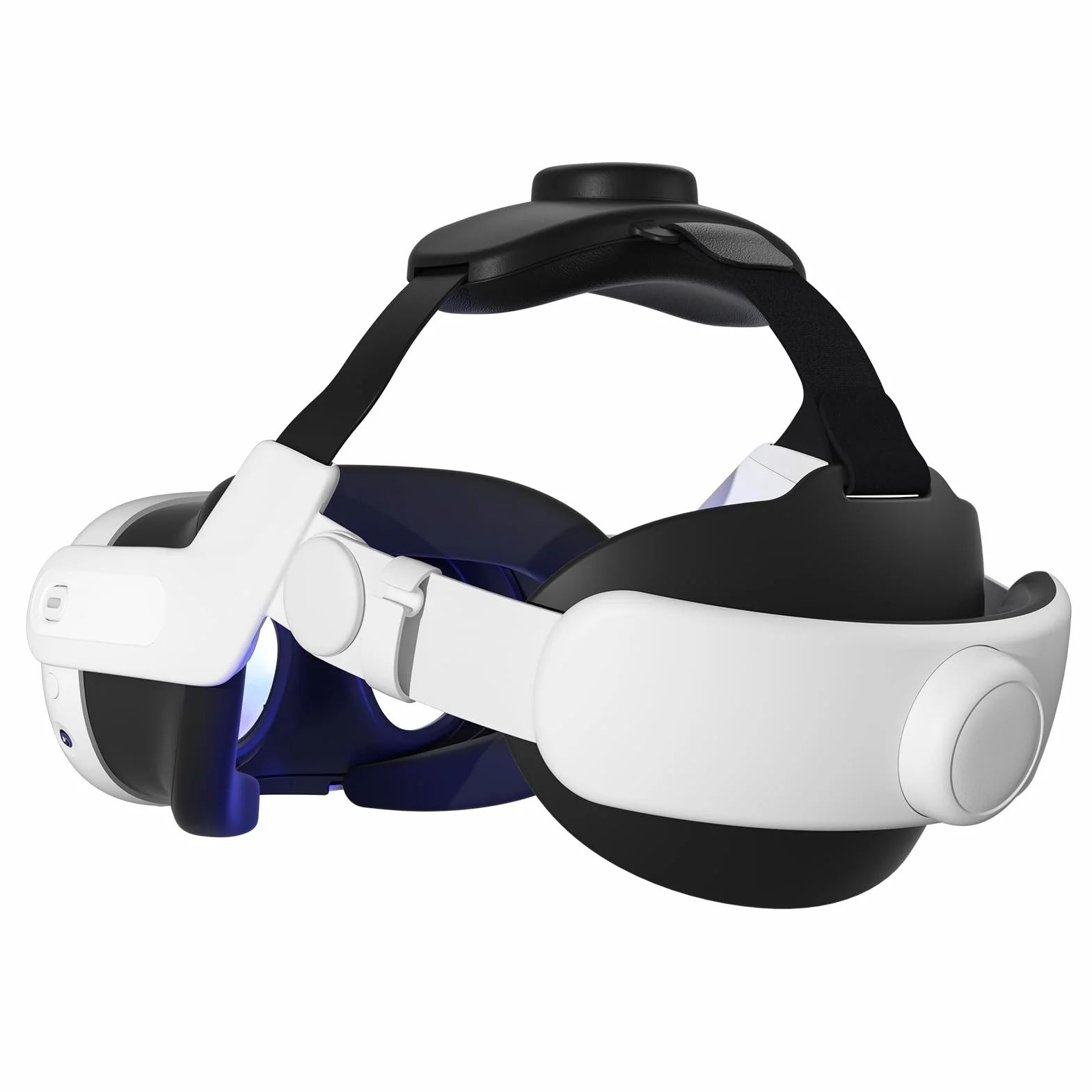 Zyber Pasek Na GłOwę do Meta Quest 3 Akcesoria, Regulowany, Bezuciskowy Pasek Na GłOwę Vr do Oculus Quest 3, ZwięKszająCy Komfort I Stabilność