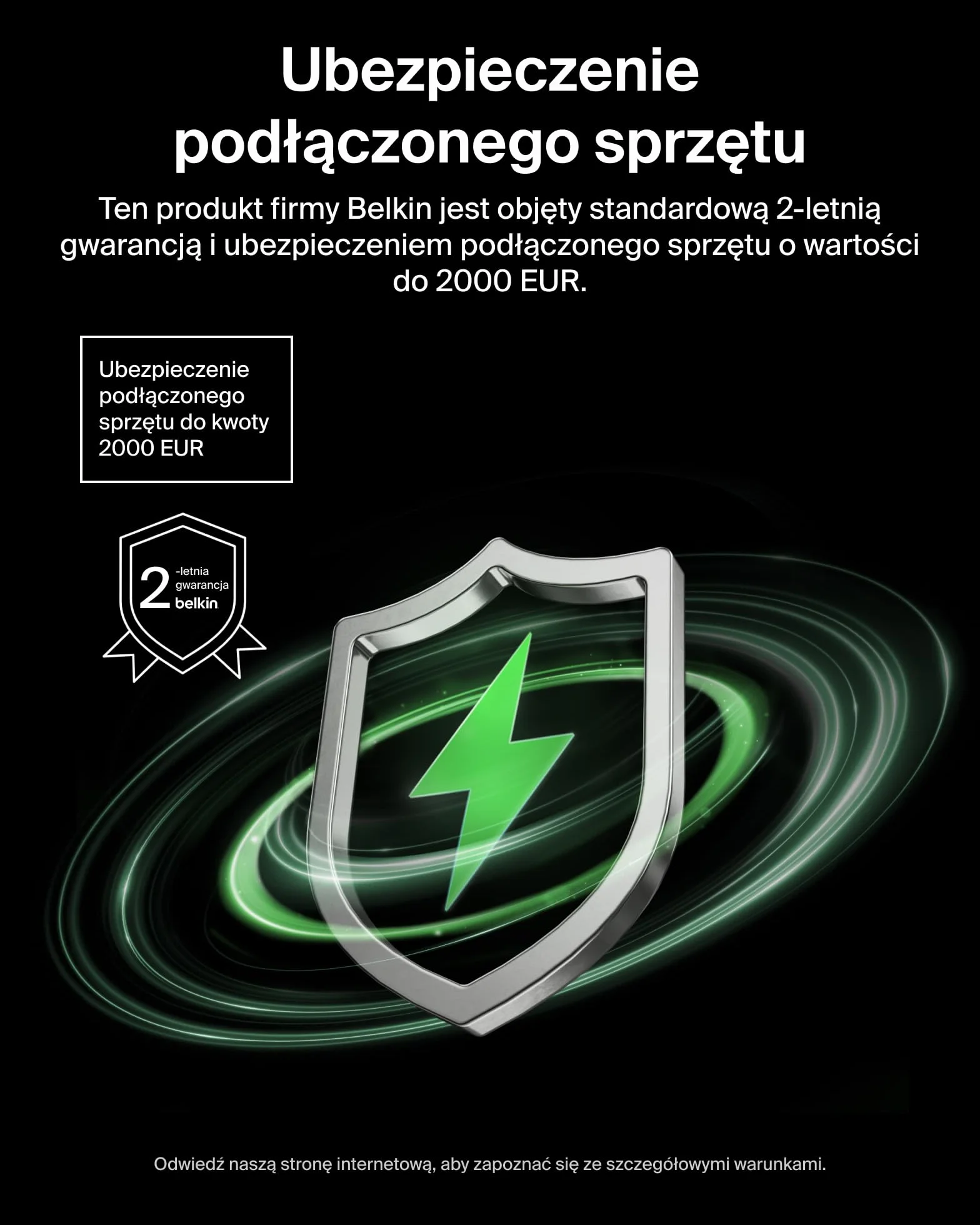 Belkin 2-portowa Ładowarka USB-C 50 W, Ładowarka GaN z 2 Portami USB-C, Szybkie Ładowanie Urządzeń MacBook, iPhone 17, iPad Pro, Chromebook, Galaxy S25 Ultra, Pixel 10 – Akcesoria Podróżne – Czarna